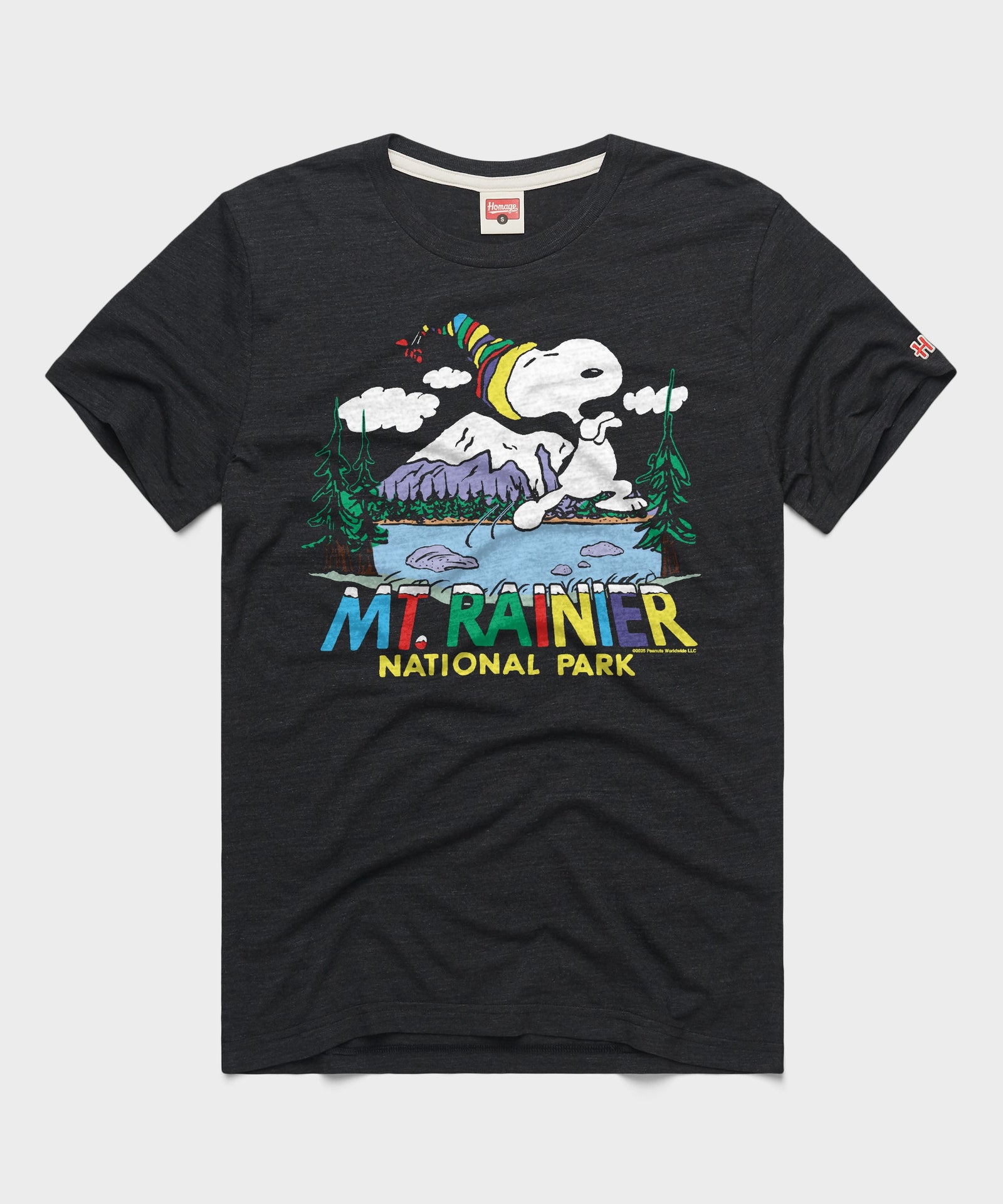 Peanuts Snoopy X Mount Rainier National Park
