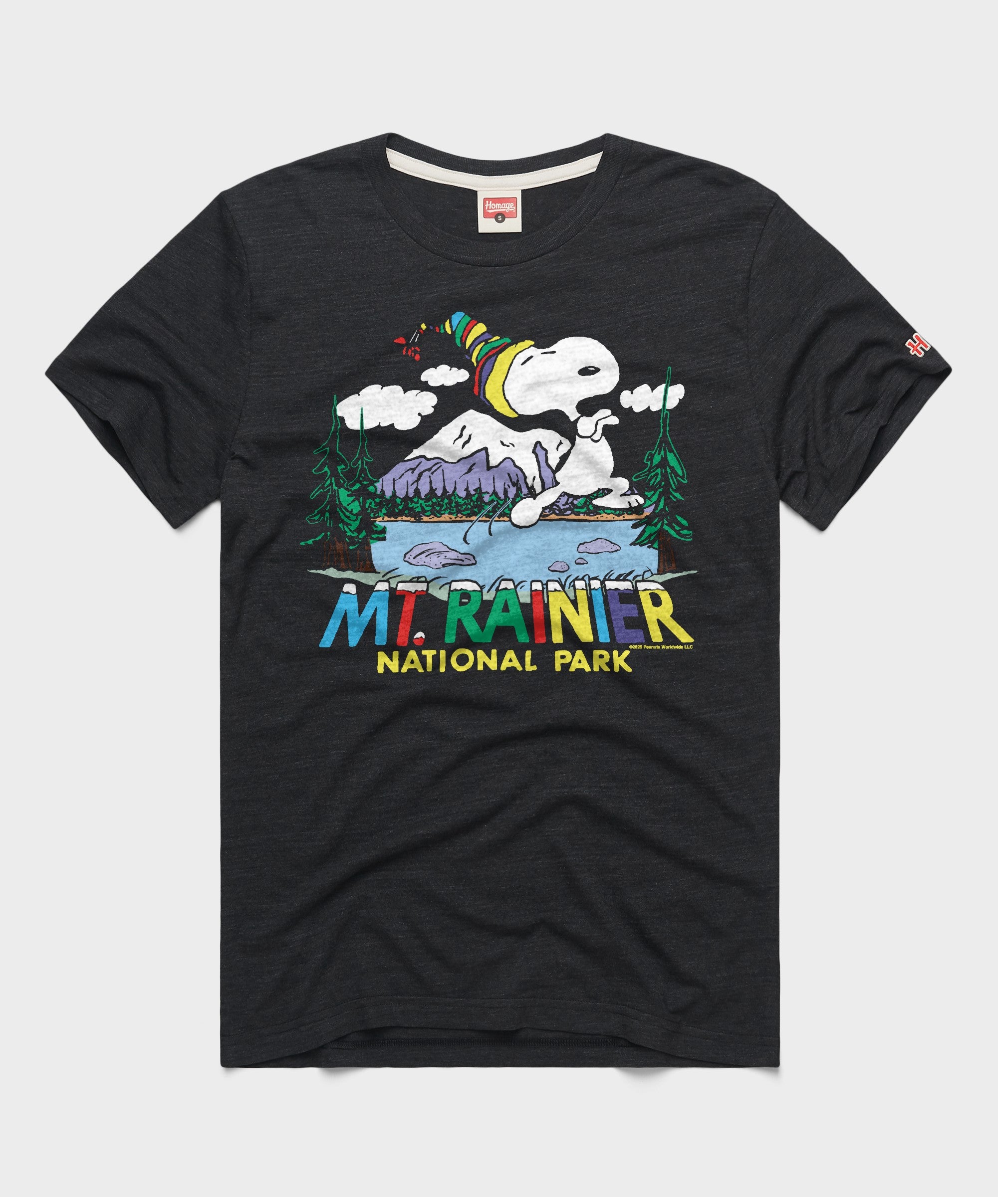 Peanuts Snoopy X Mount Rainier National Park