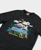 Peanuts Snoopy X Mount Rainier National Park Crewneck