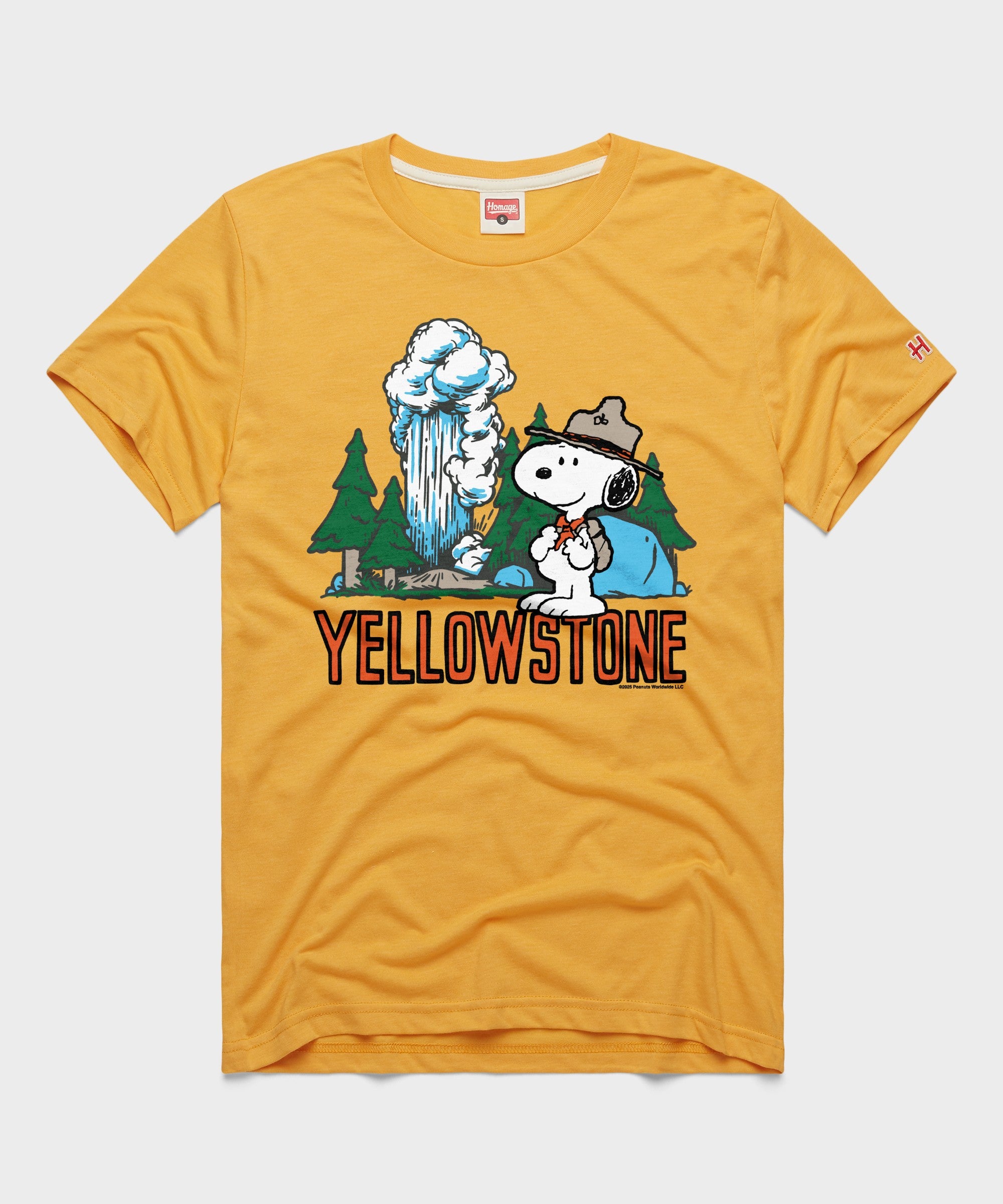 Peanuts Snoopy X Yellowstone National Park