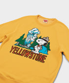 Peanuts Snoopy X Yellowstone National Park Crewneck