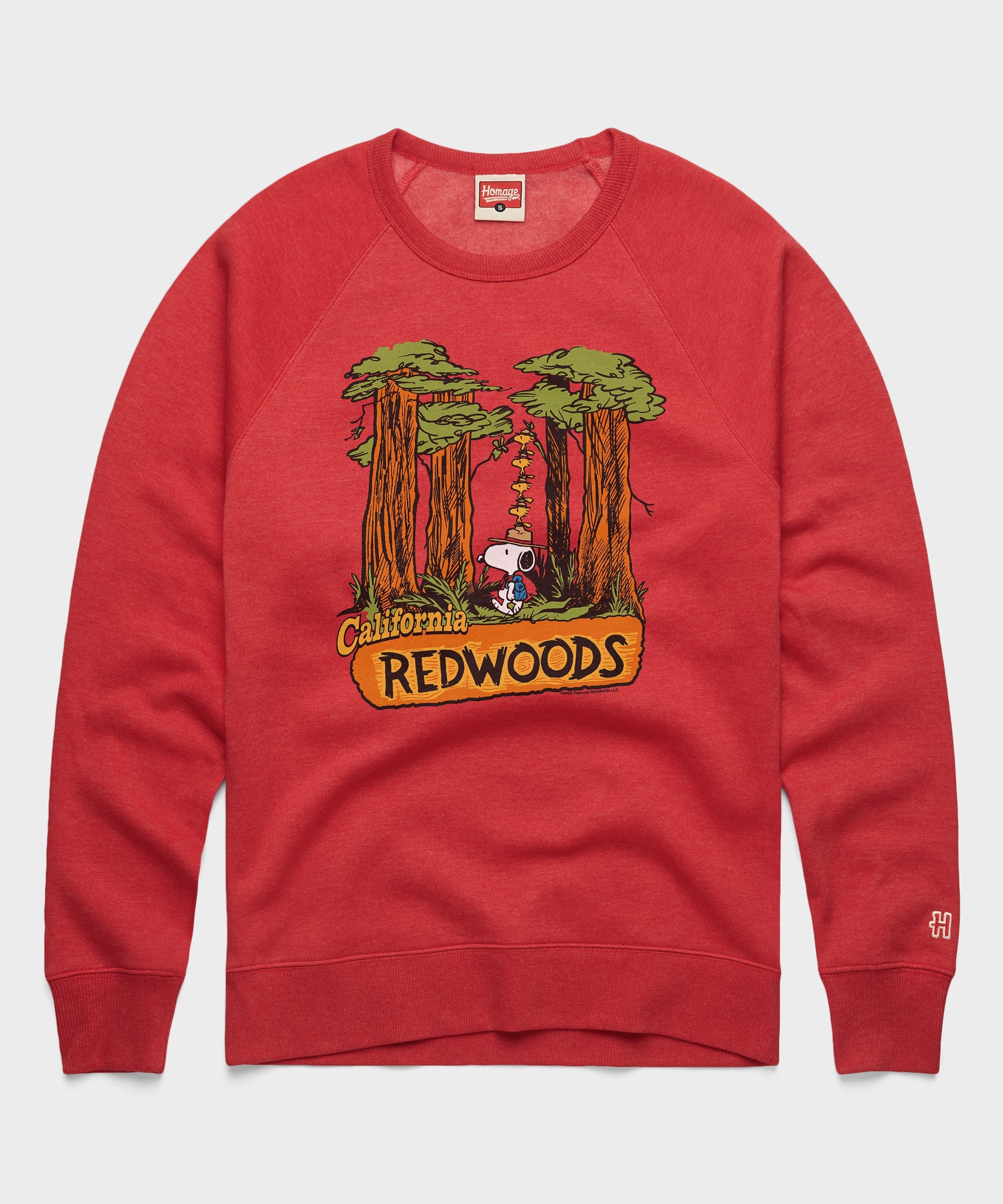 Peanuts Snoopy x California Redwoods Crewneck