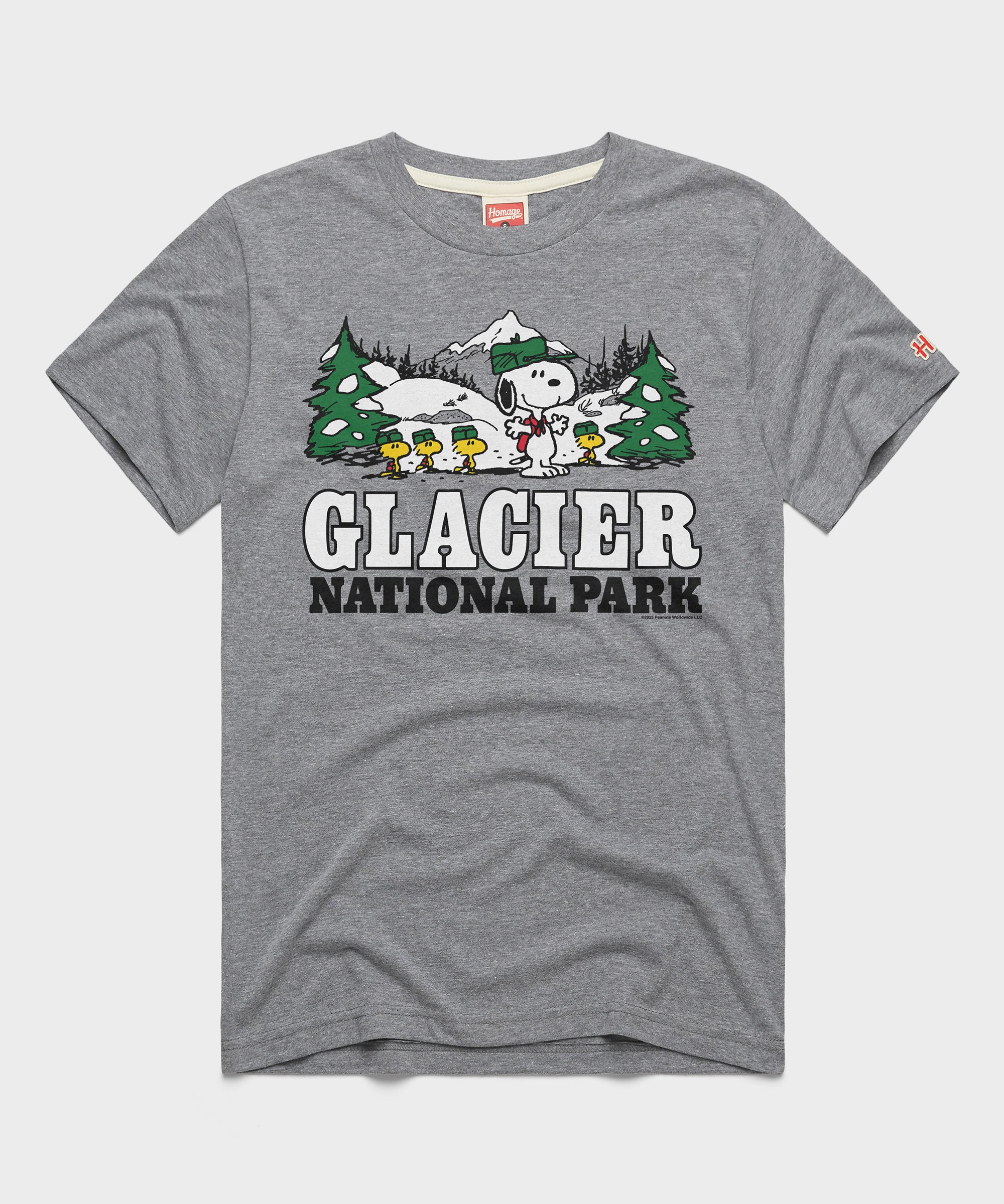 Peanuts Snoopy x Glacier National Park