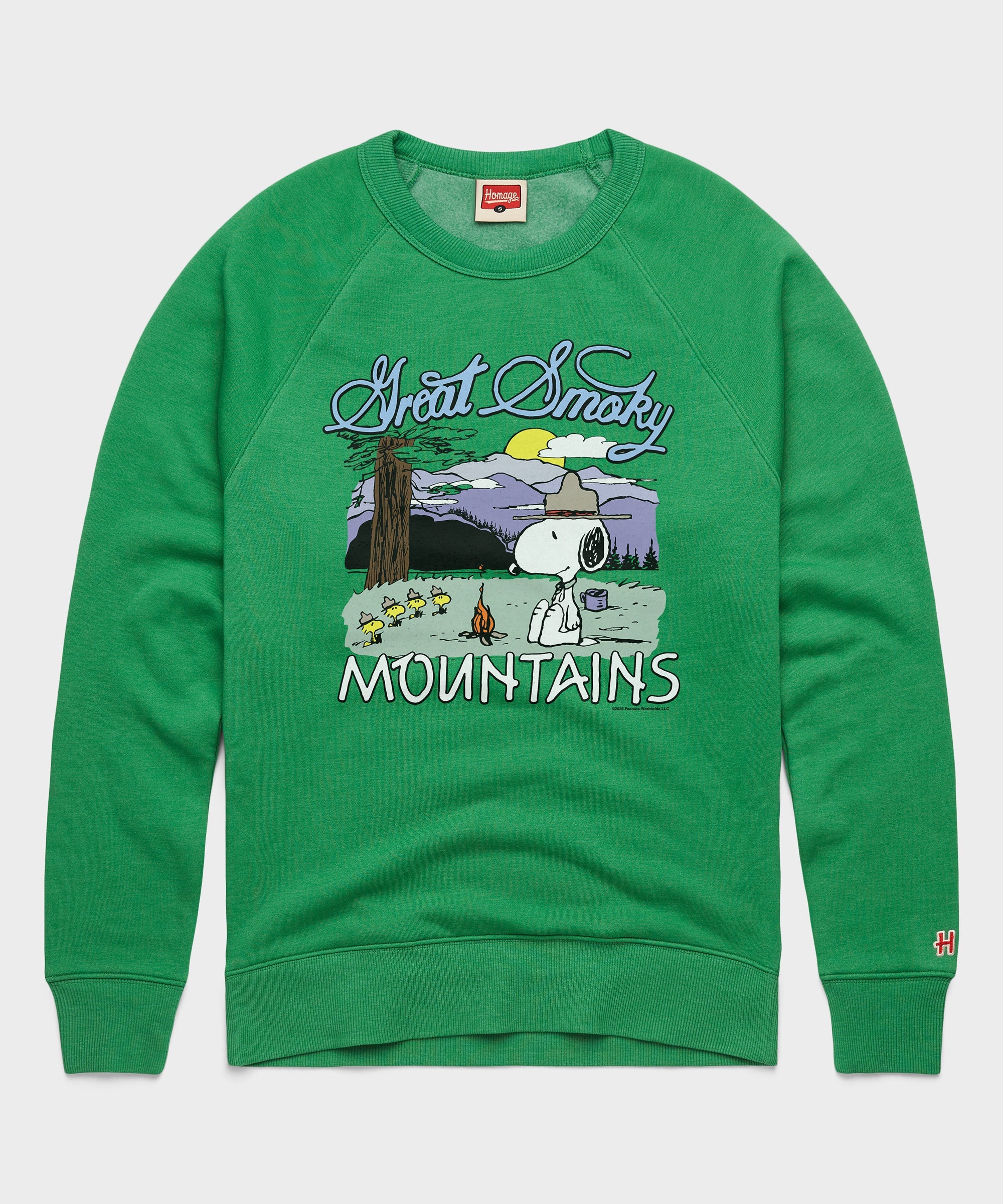 Peanuts Snoopy x Great Smoky Mountains National Park Crewneck