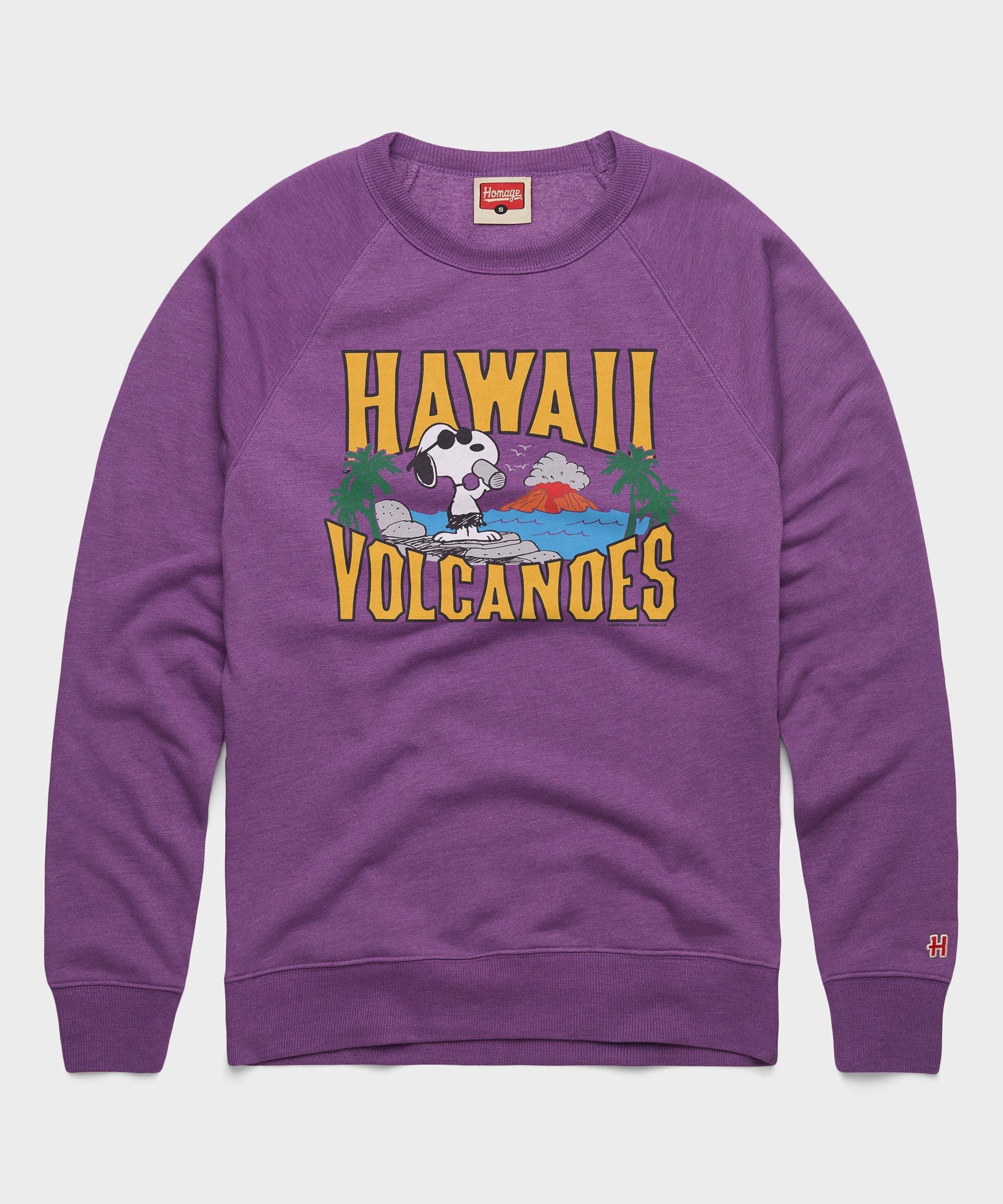 Peanuts Snoopy x Hawaii Volcanoes National Park Crewneck