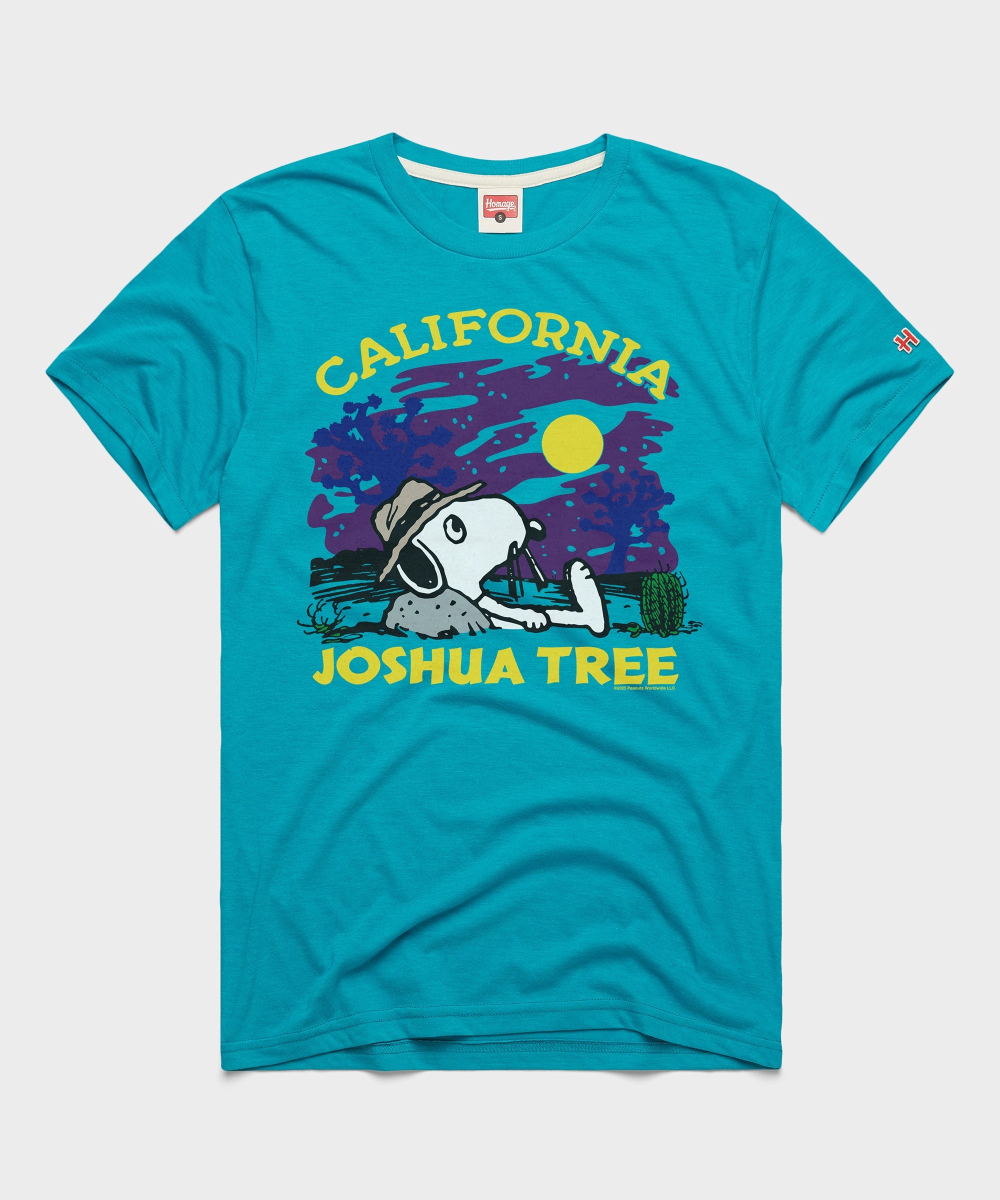 Peanuts Snoopy x Joshua Tree National Park Teal