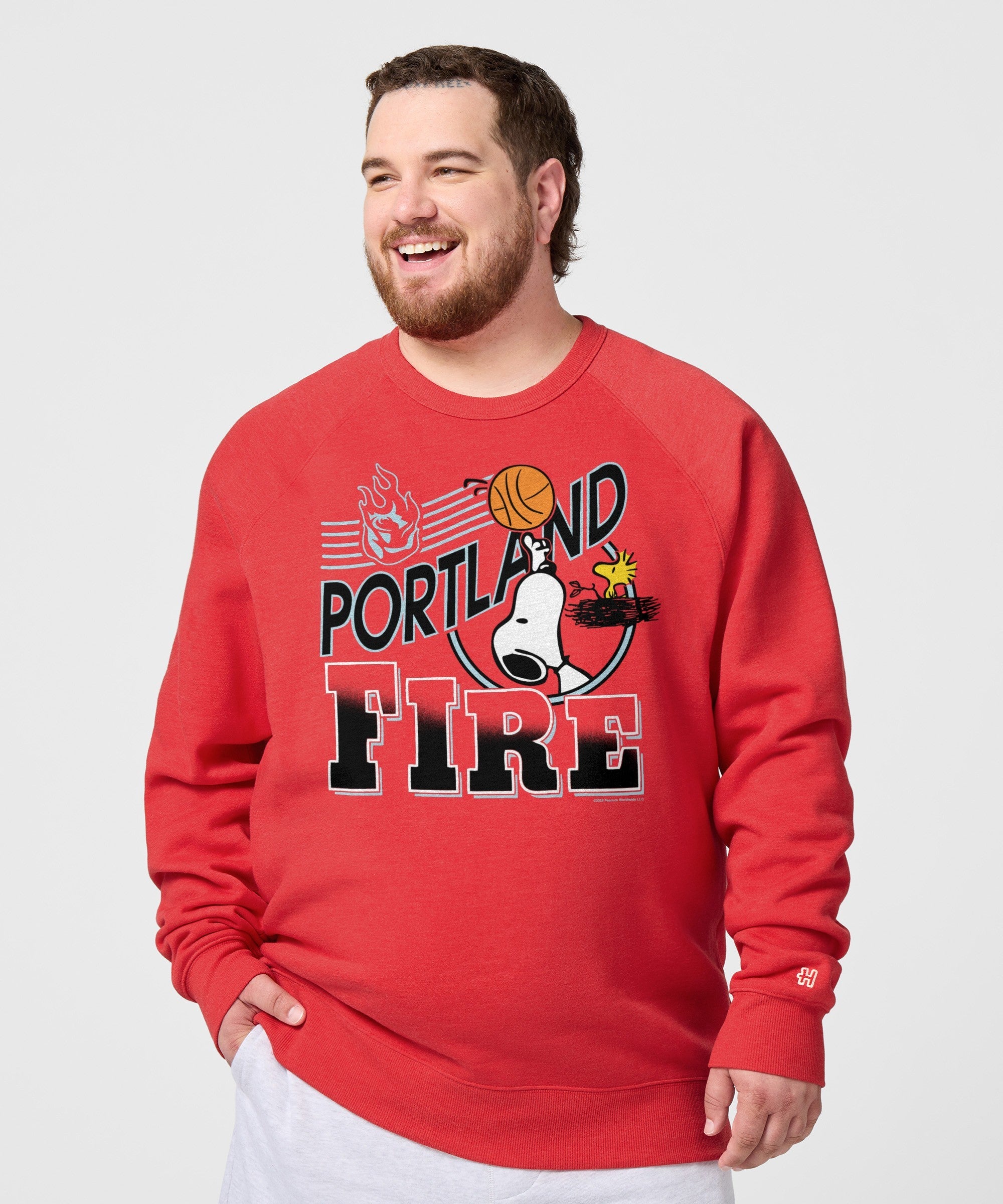 Peanuts Snoopy x Portland Fire Crewneck