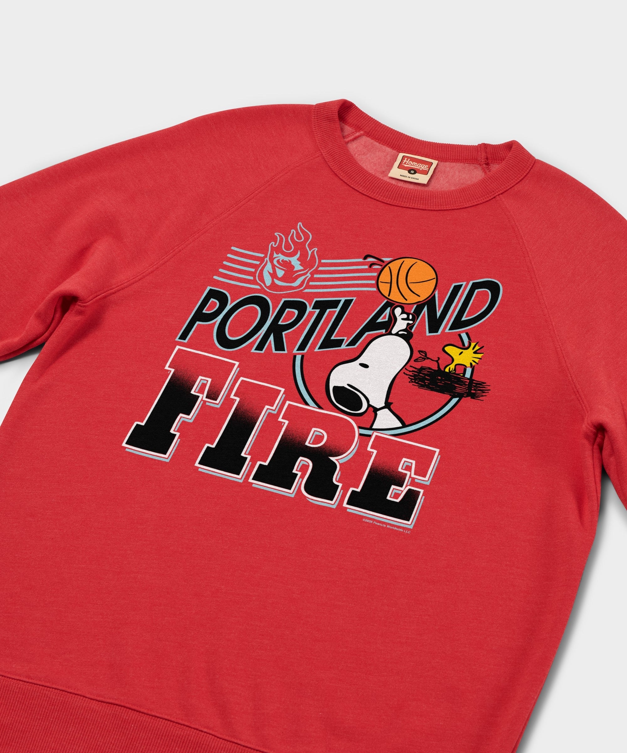 Peanuts Snoopy x Portland Fire Crewneck