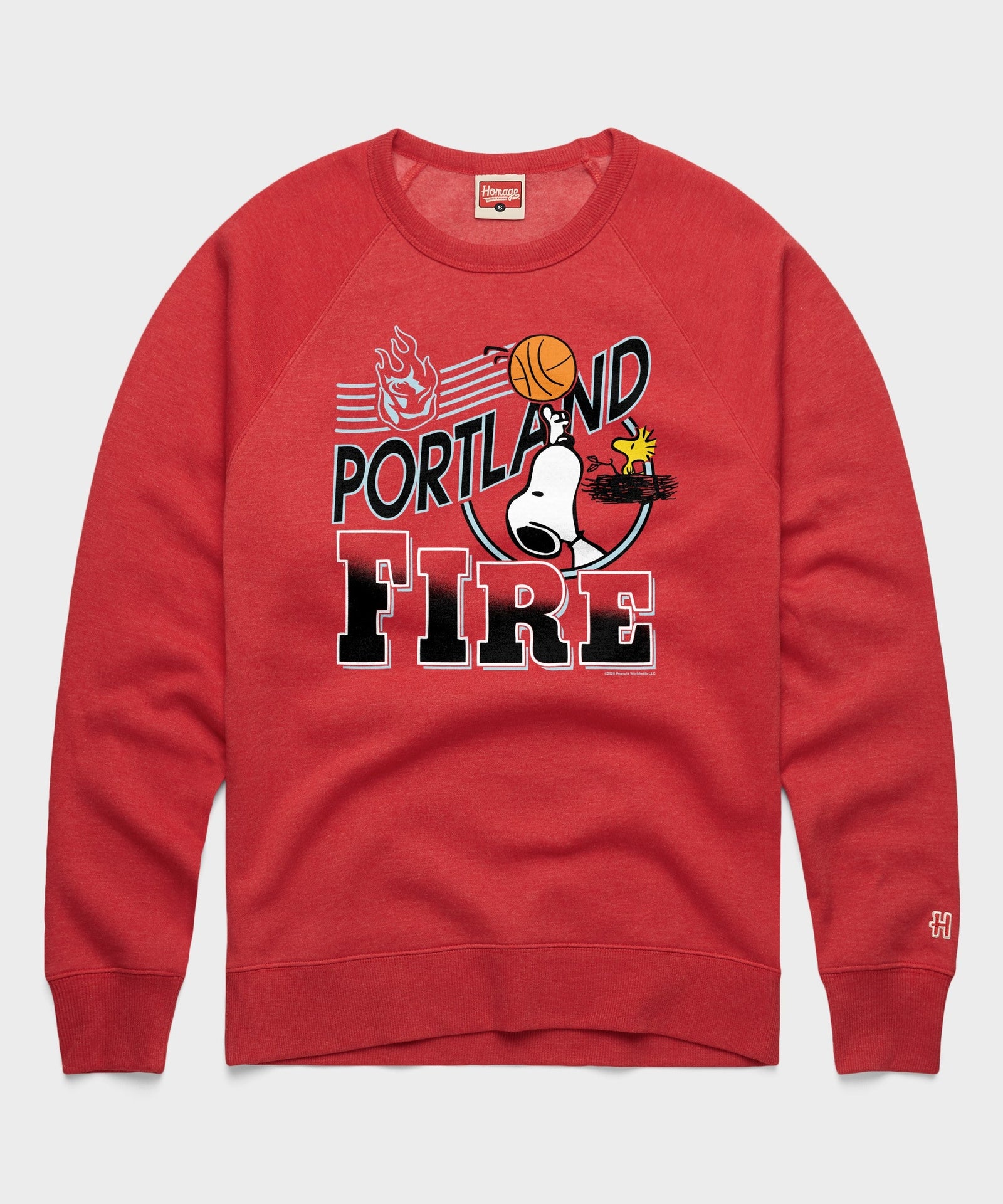 Peanuts Snoopy x Portland Fire Crewneck