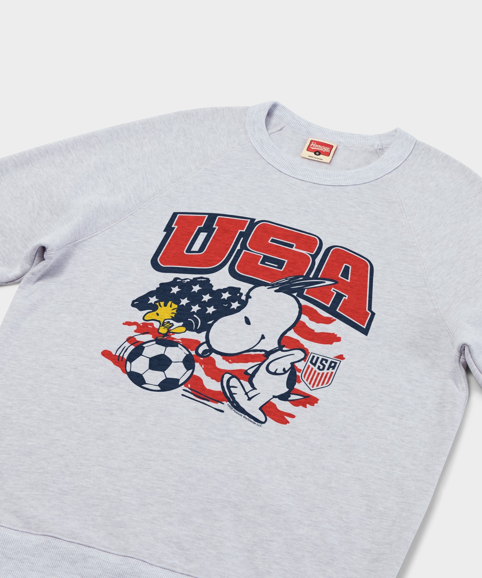 Peanuts Snoopy x US Soccer Crewneck