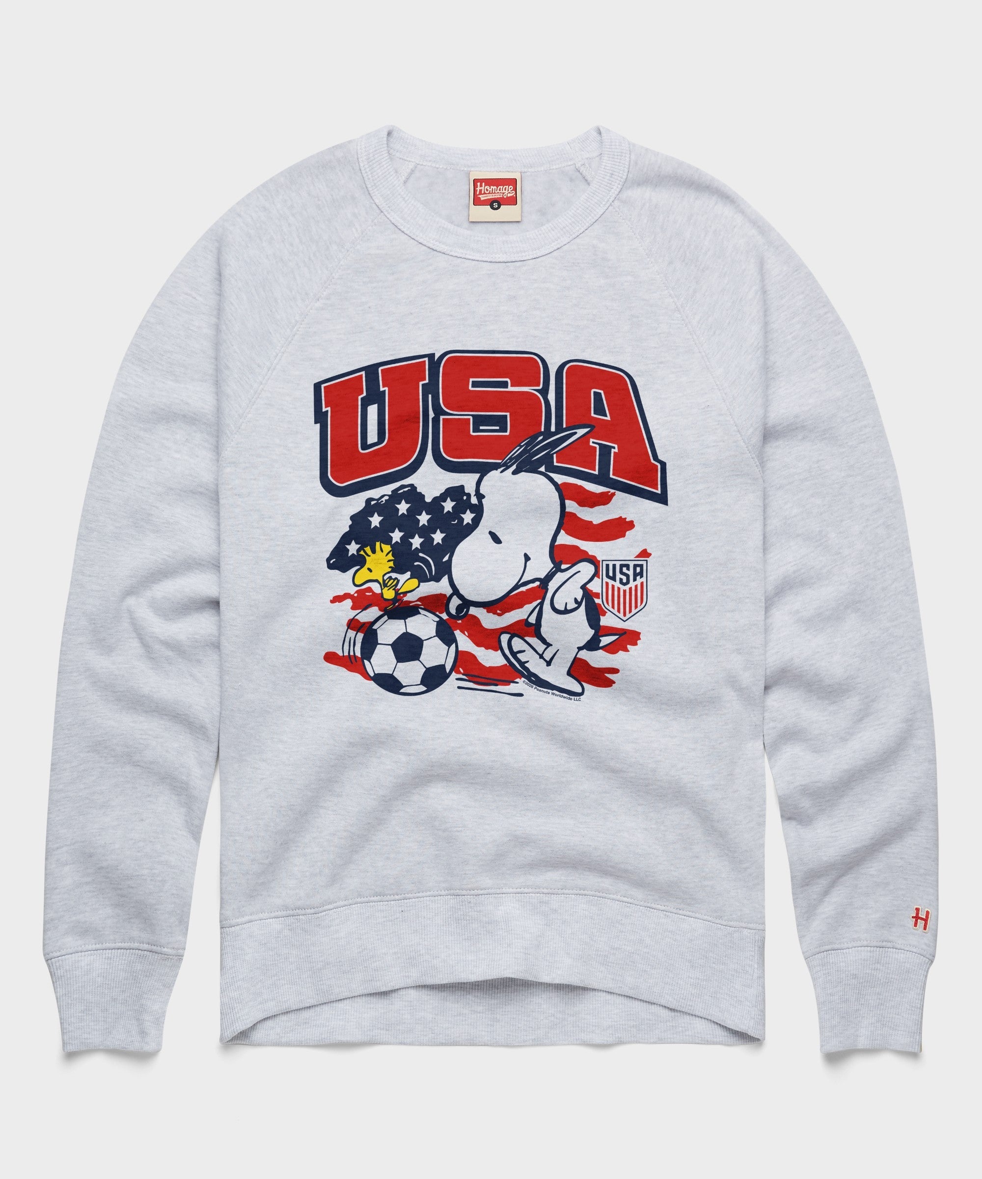 Peanuts Snoopy x US Soccer Crewneck