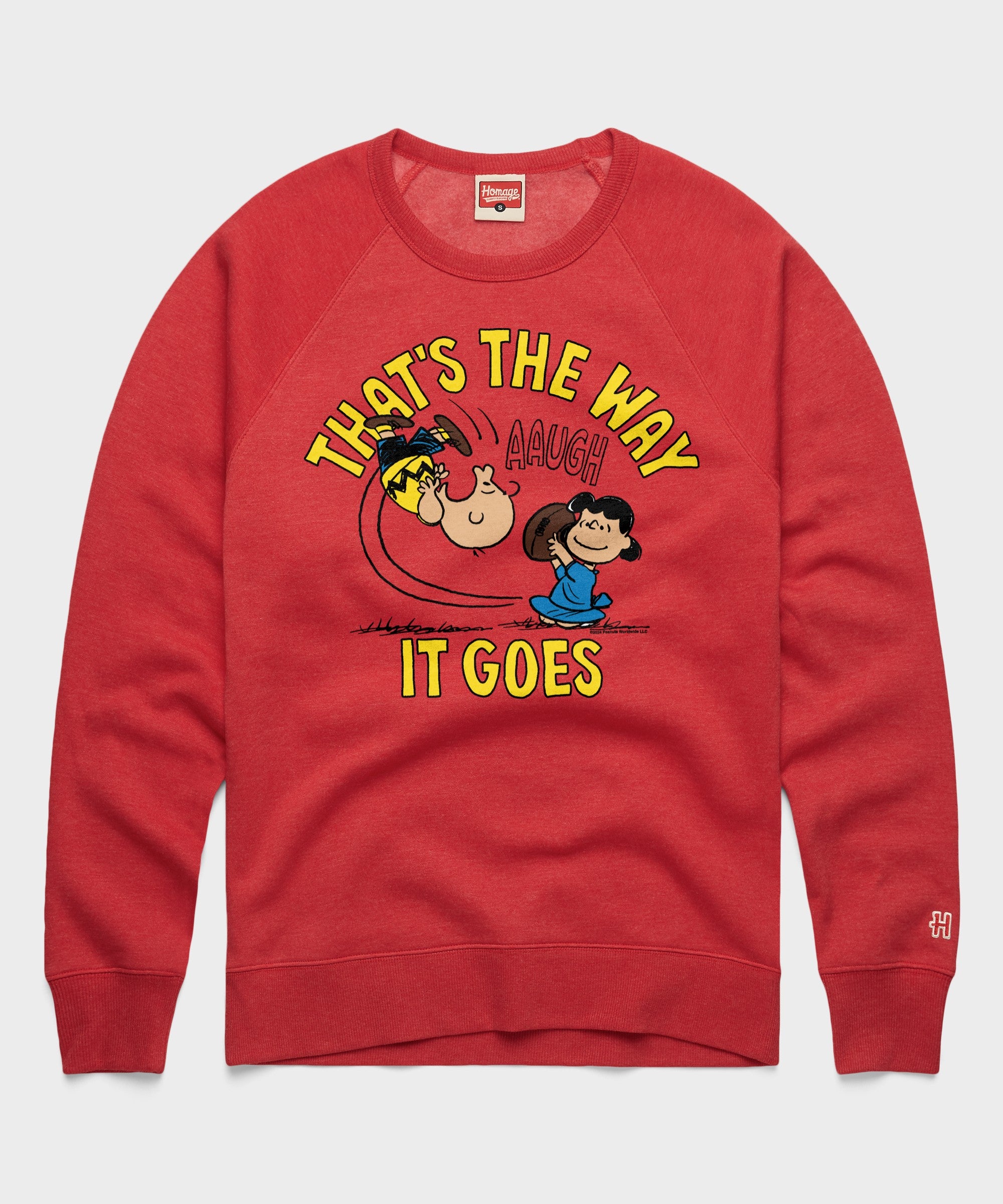 Peanuts That's The Way It Goes Crewneck