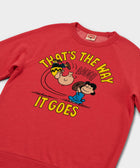 Peanuts That's The Way It Goes Crewneck