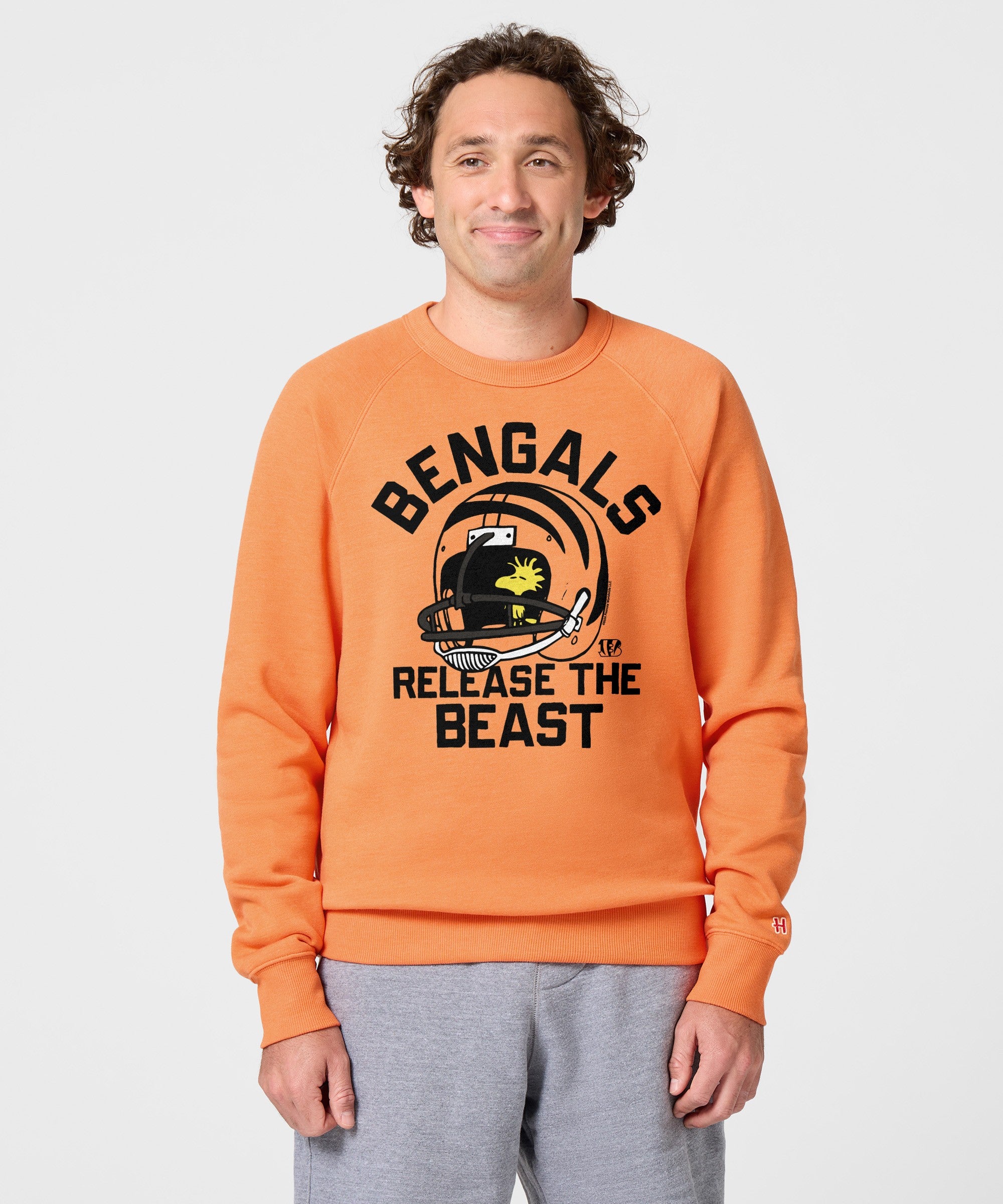 Peanuts X Cincinnati Bengals Release The Beast Crewneck