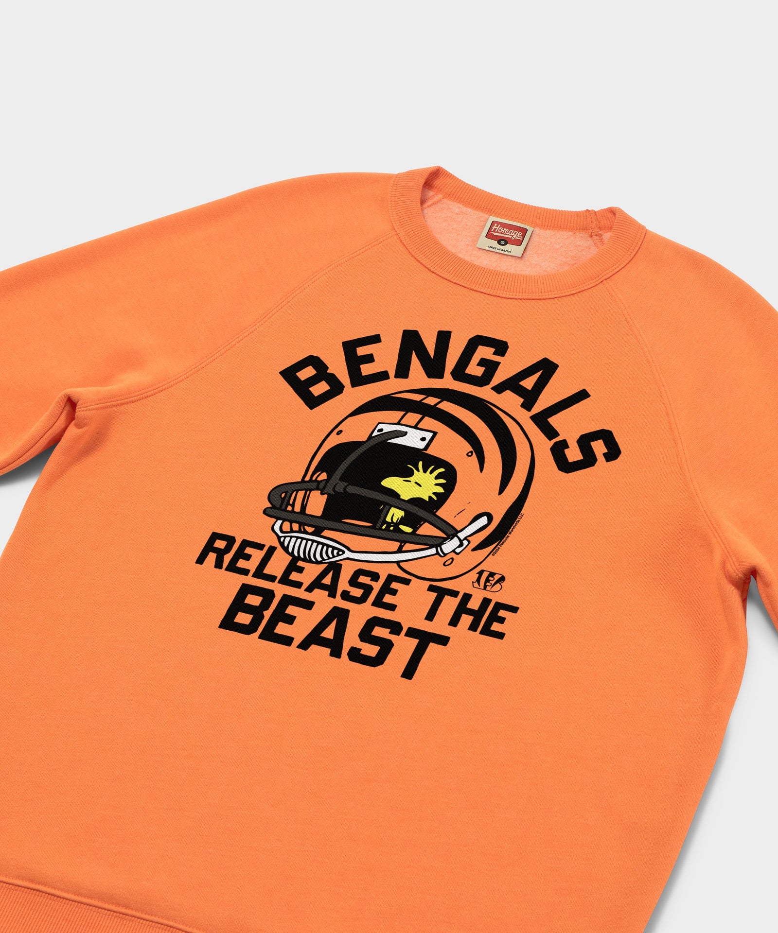 Peanuts X Cincinnati Bengals Release The Beast Crewneck