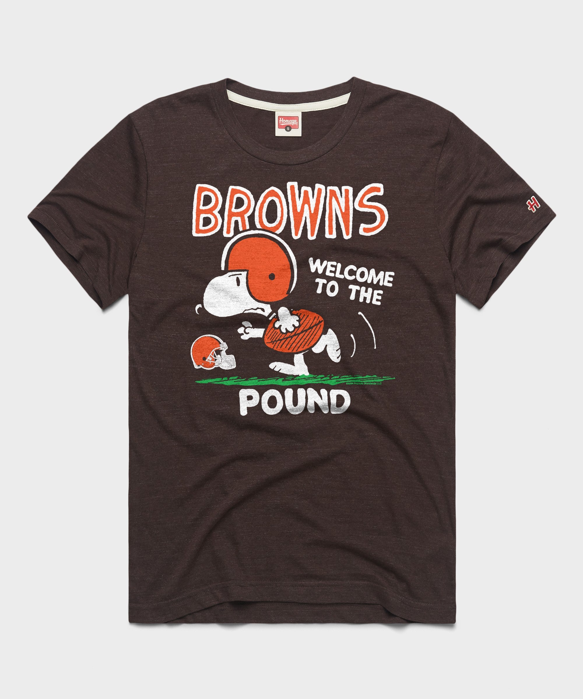 Peanuts x Cleveland Browns Welcome To The Pound | Retro NFL T