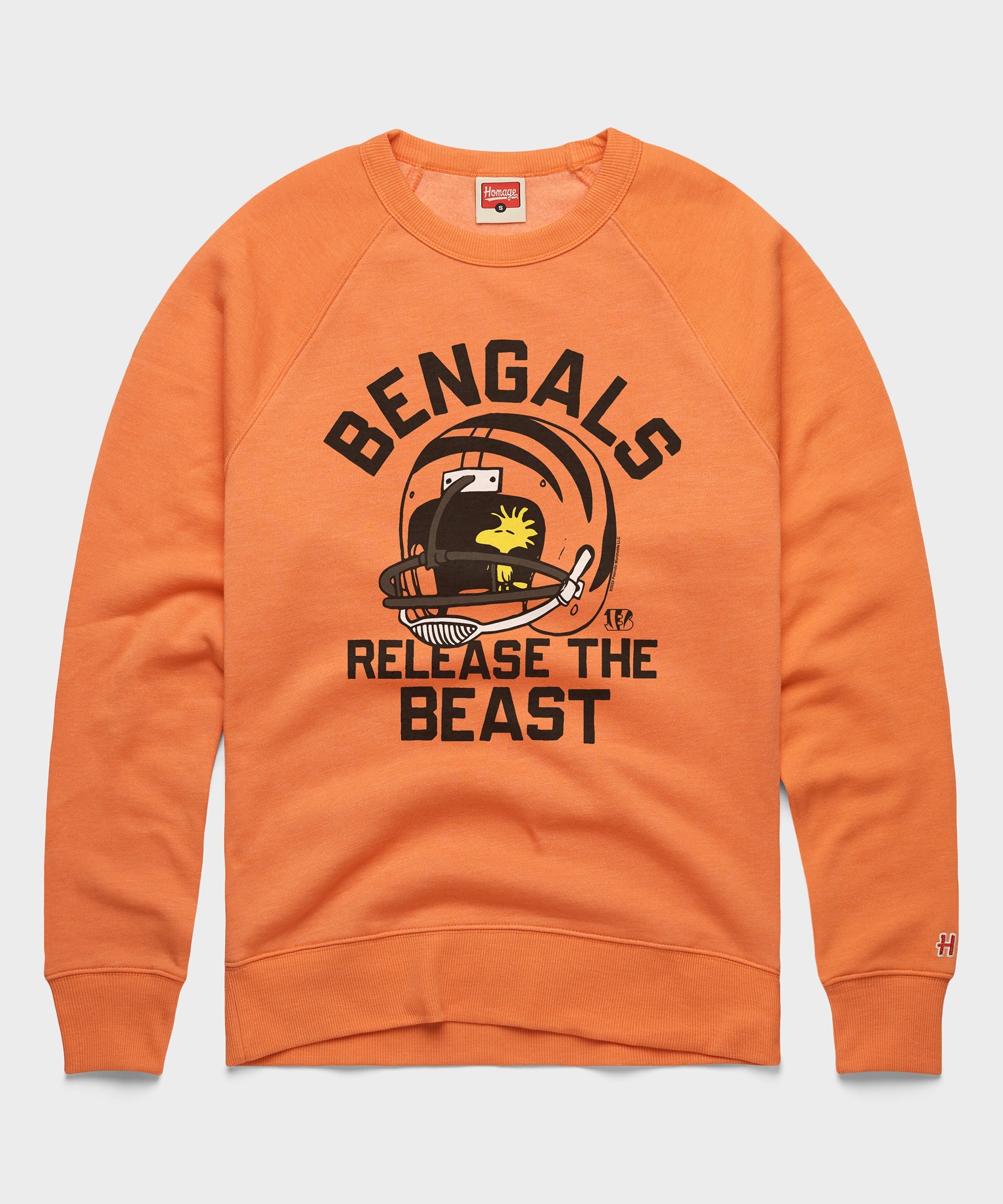 Peanuts x Cincinnati Bengals Release The Beast Crewneck