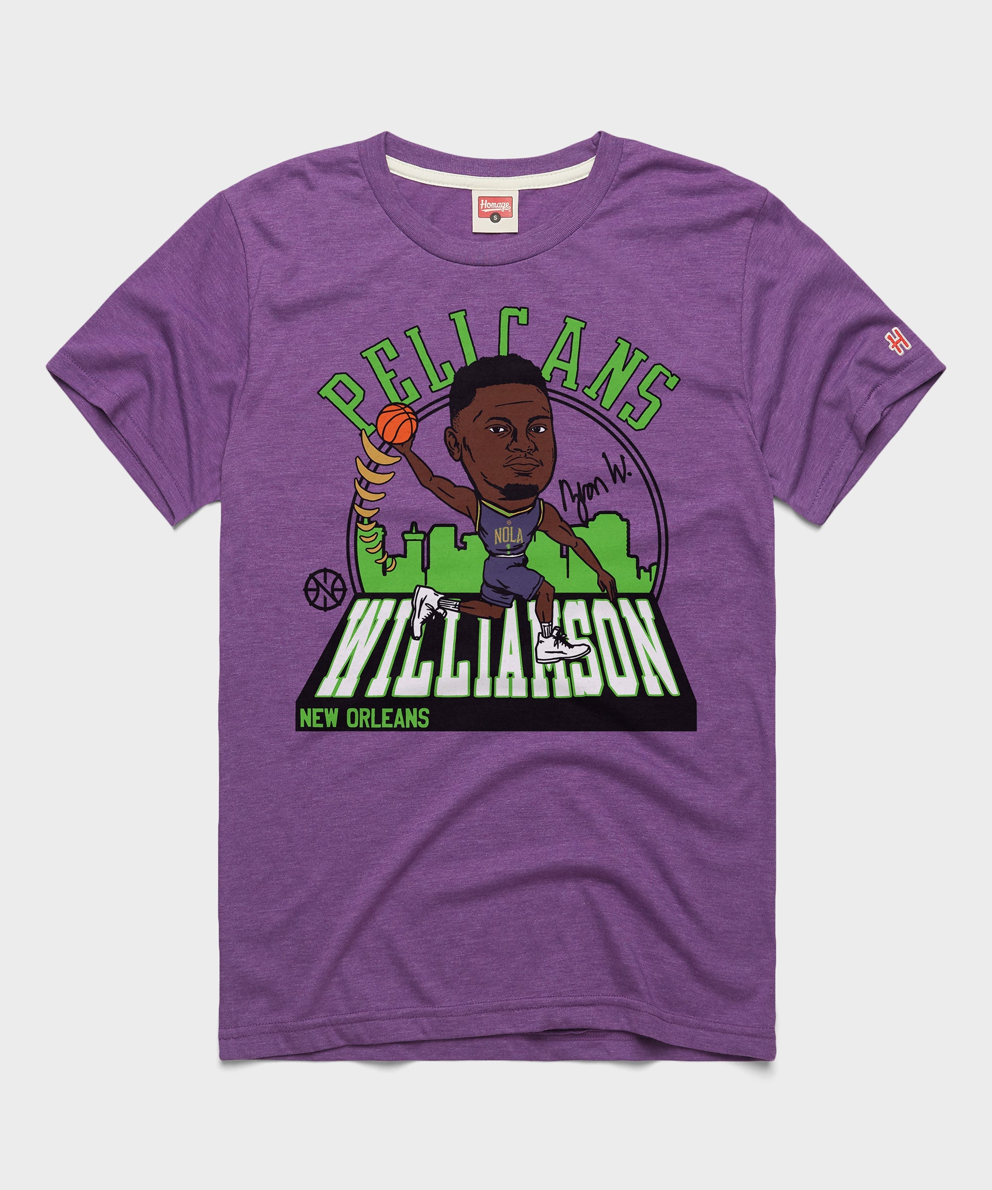 Pelicans Zion Williamson Signature City Edition 2024