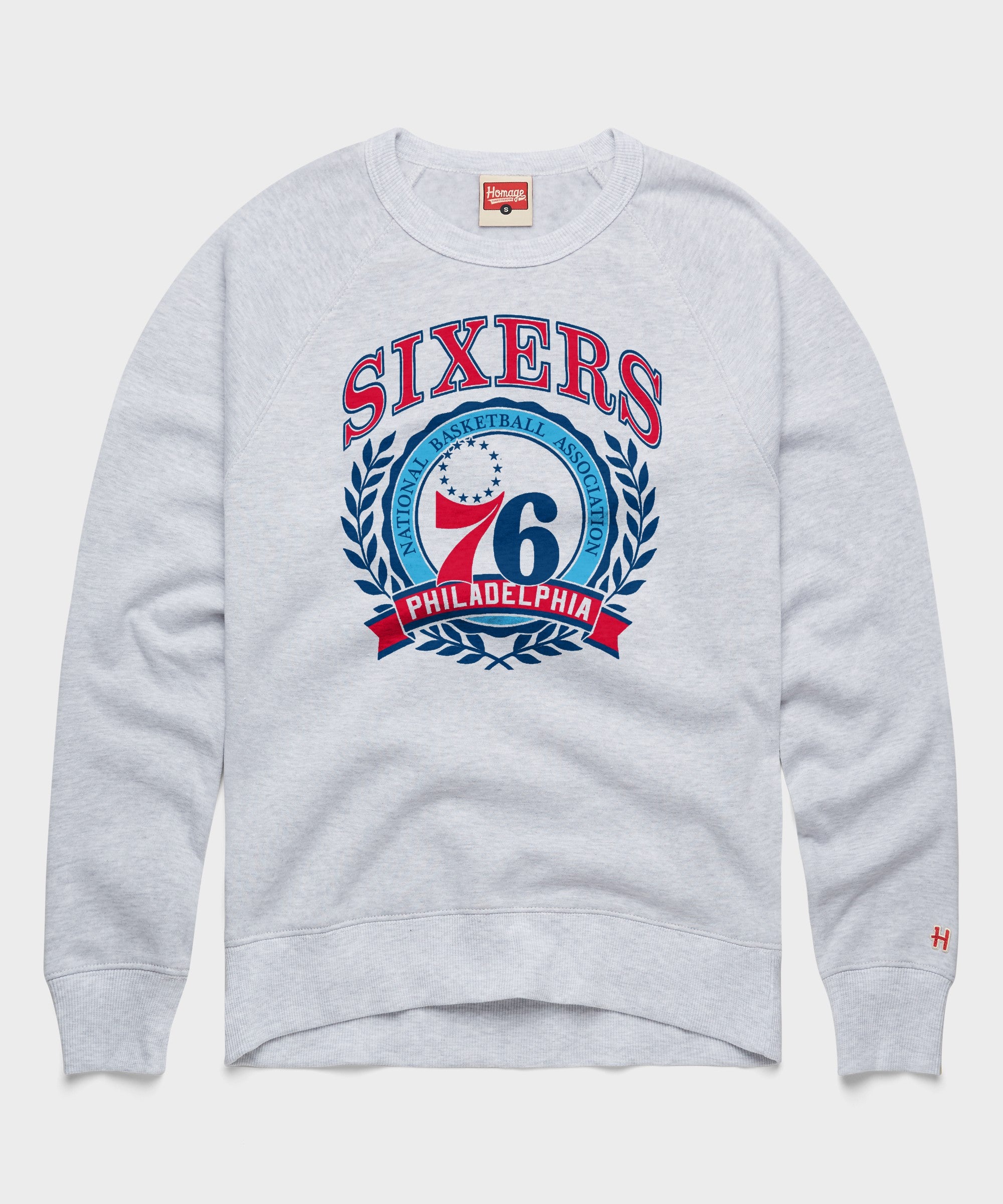 Philadelphia 76Ers Crest Crewneck