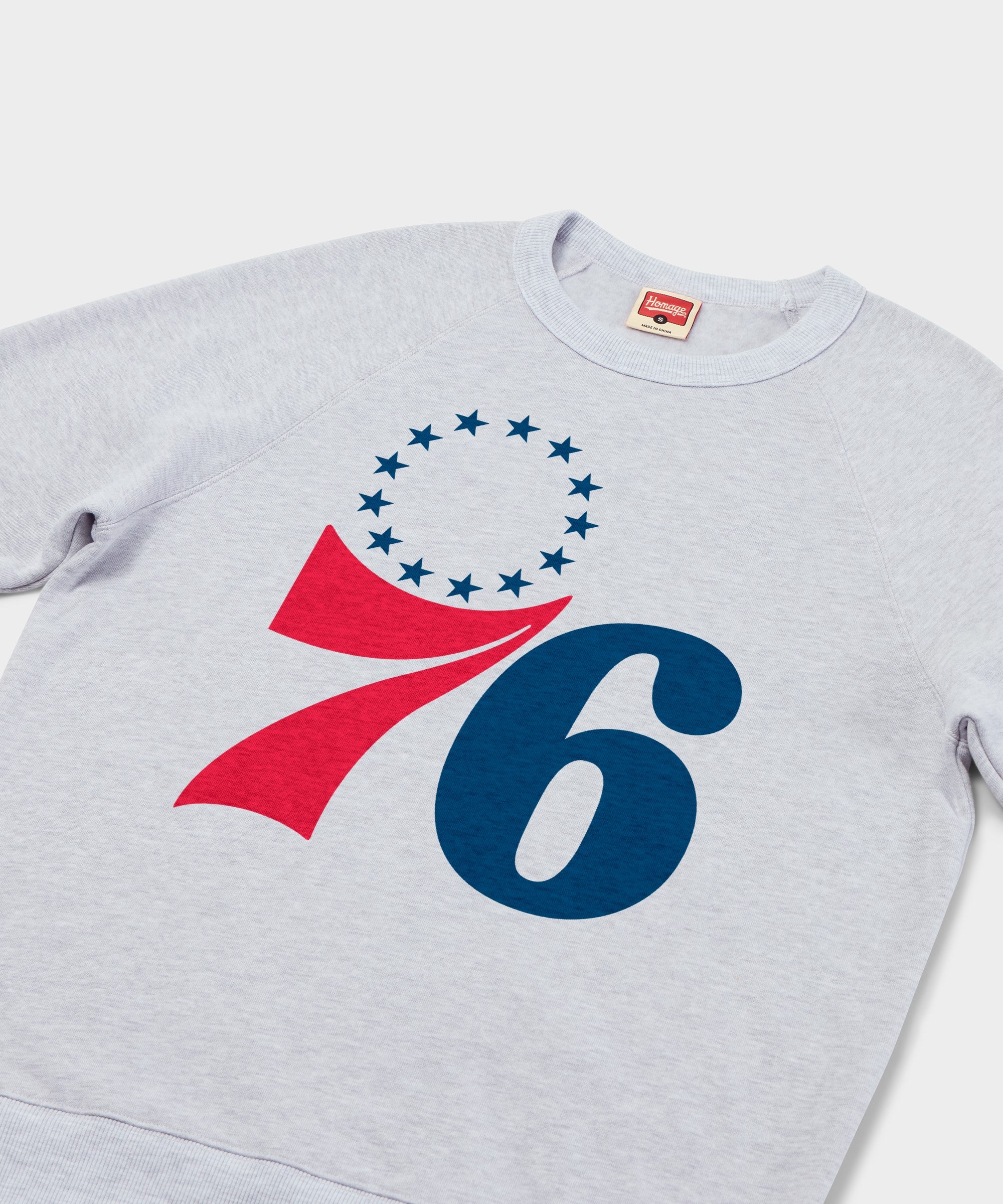 Philadelphia 76Ers Logo Crewneck