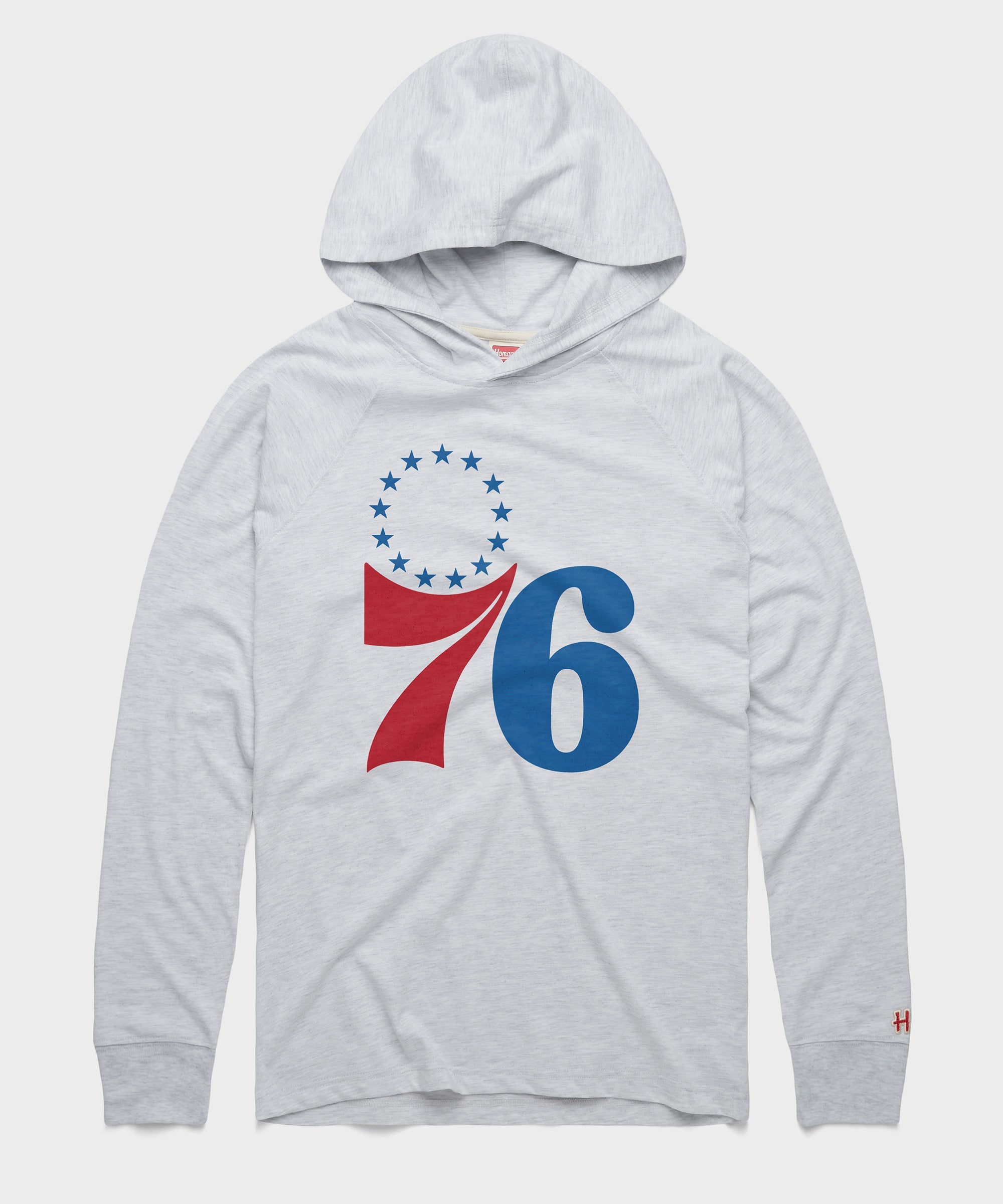 Philadelphia 76ers Logo Lightweight Hoodie