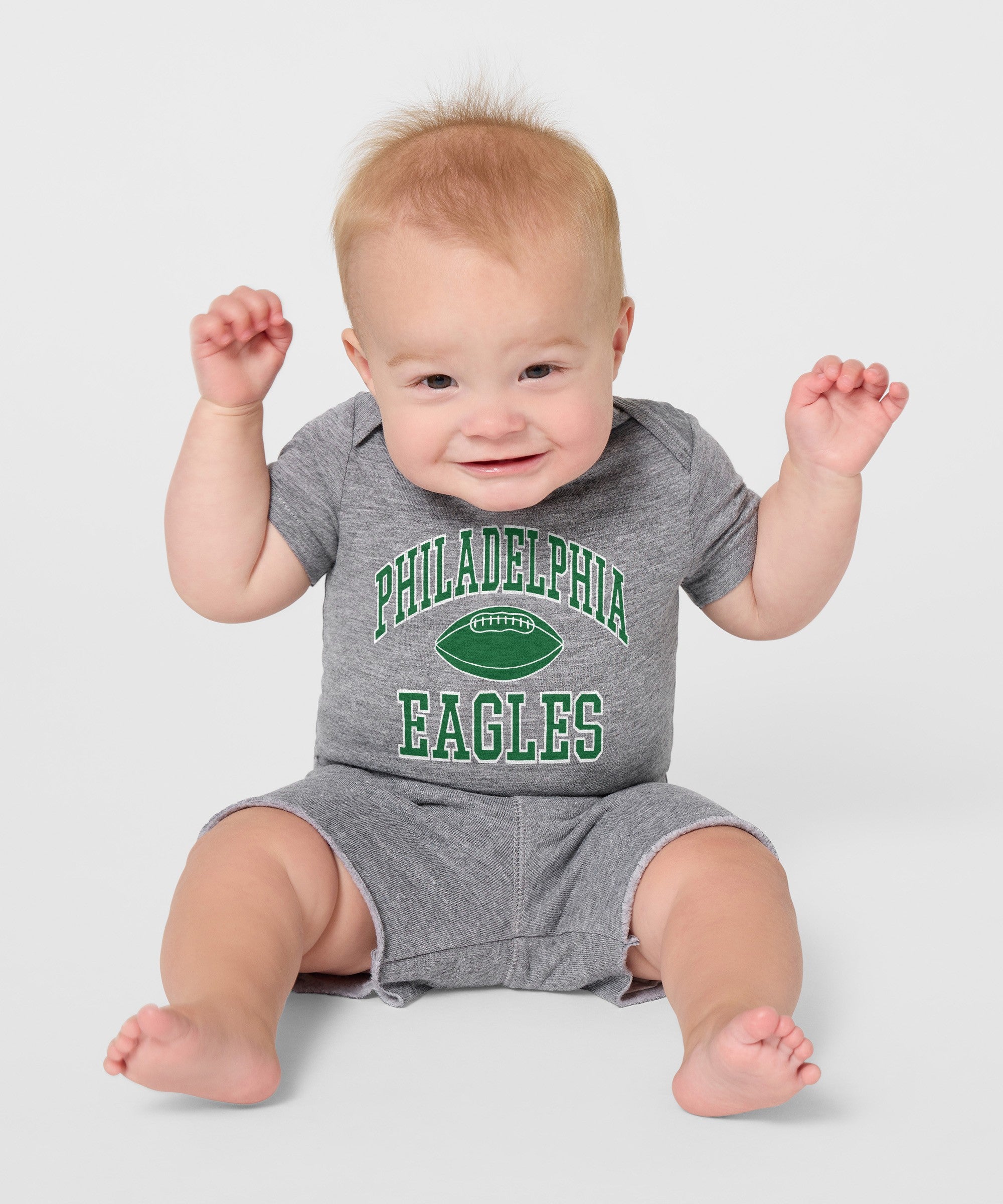 Philadelphia Eagles Gridiron Baby One Piece