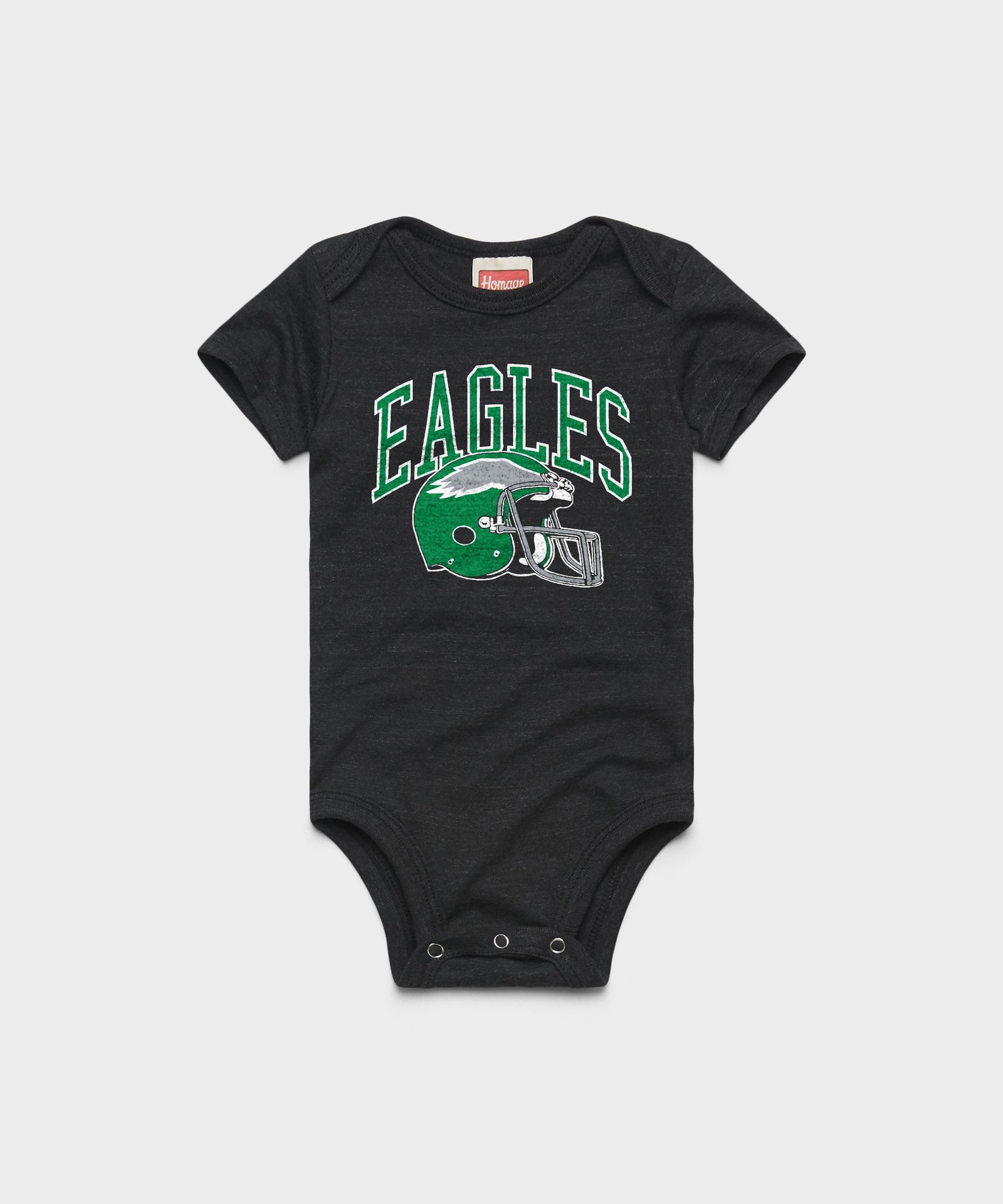 Philadelphia Eagles Helmet Retro Baby One Piece
