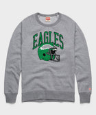 Philadelphia Eagles Helmet Retro Crewneck