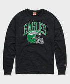 Philadelphia Eagles Helmet Retro Crewneck