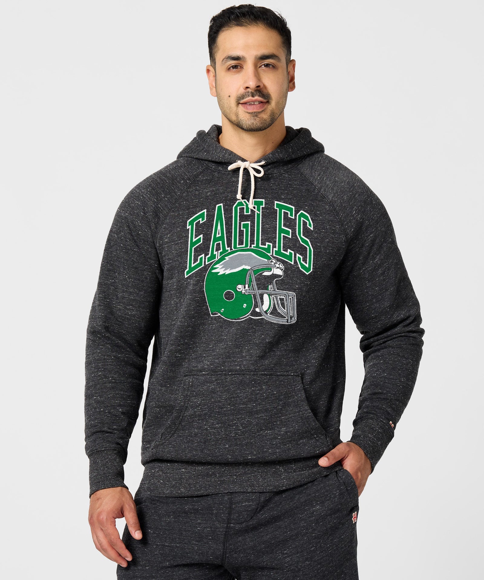 Philadelphia Eagles Helmet Retro Hoodie