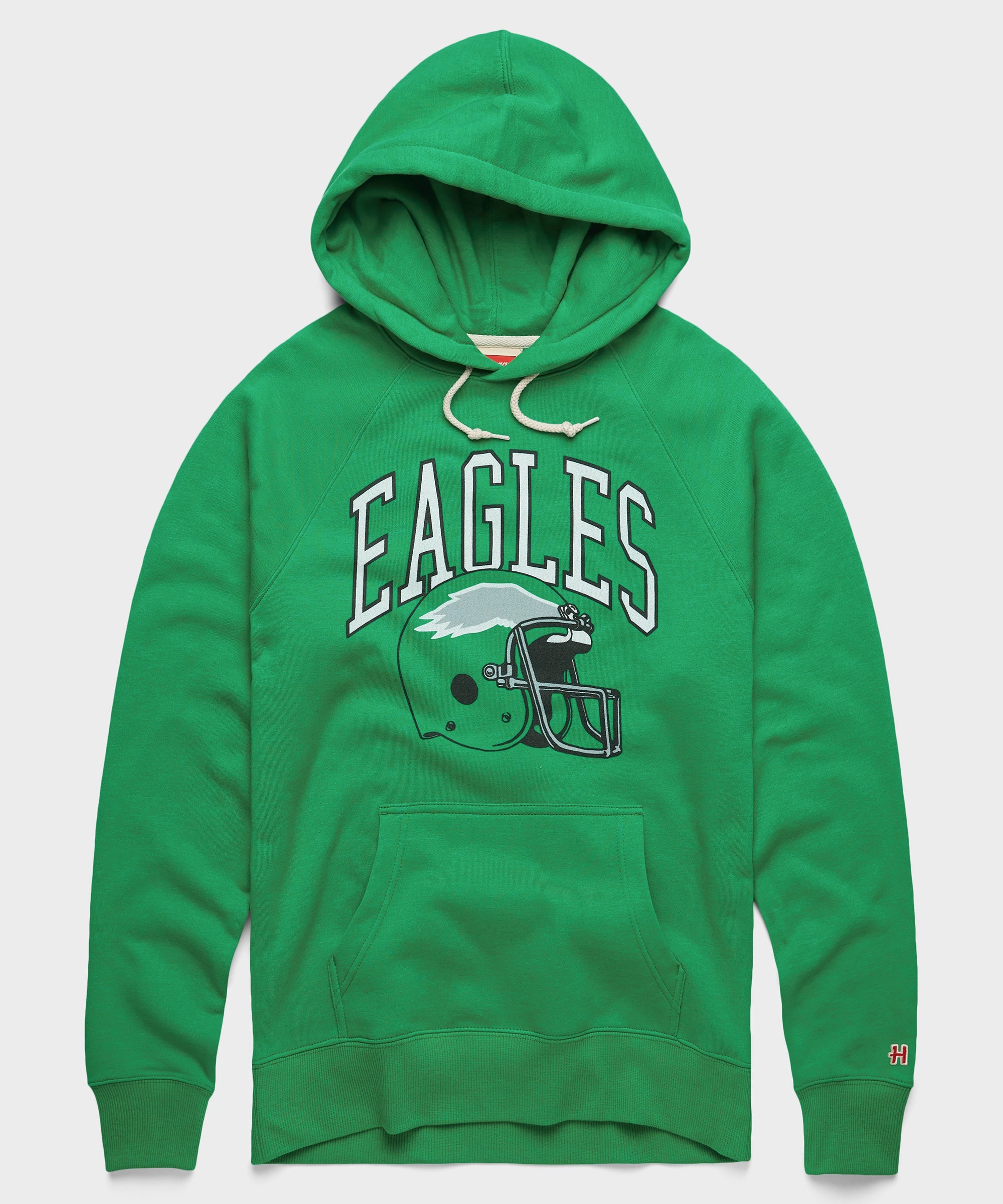 Philadelphia Eagles Helmet Retro Hoodie