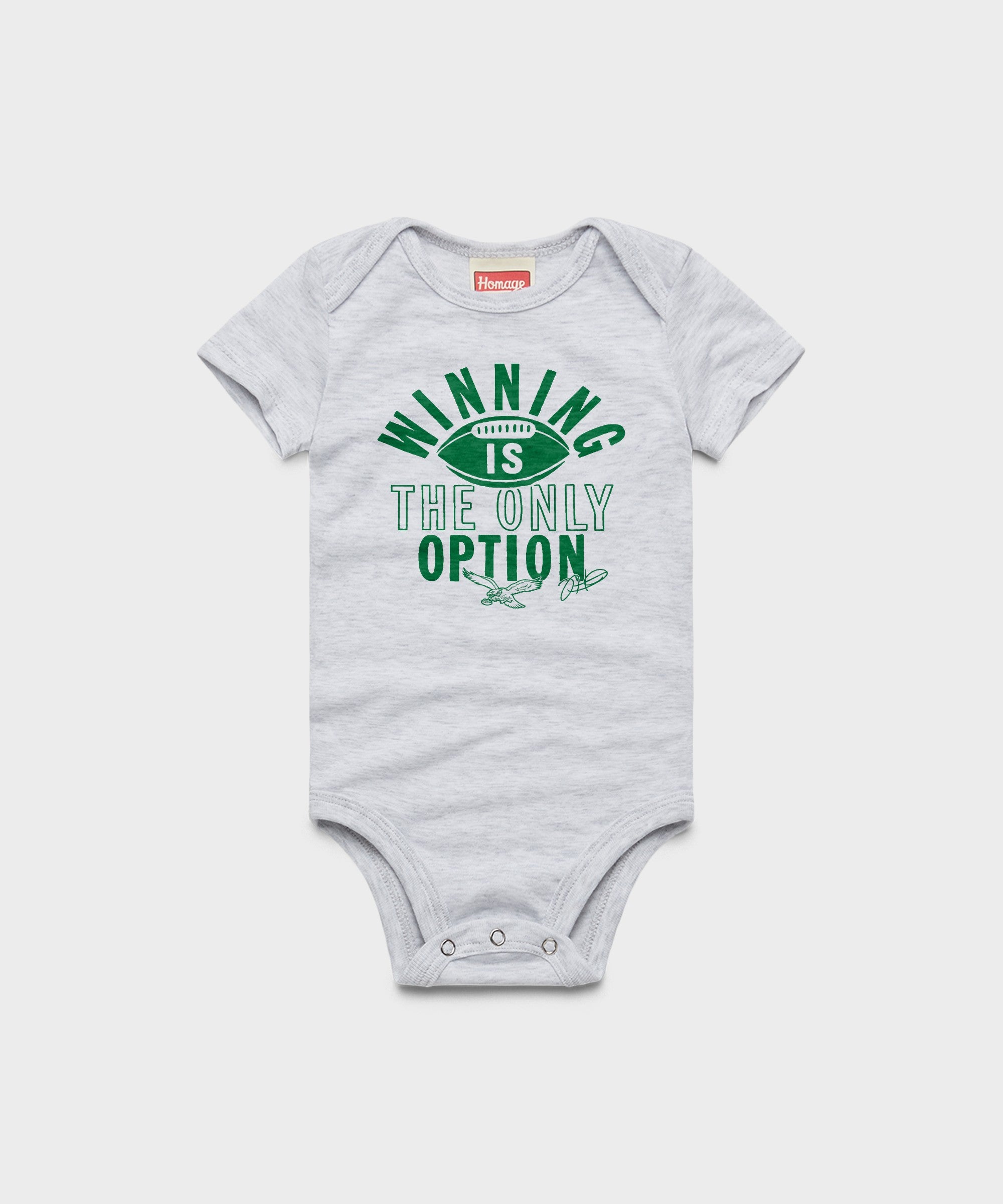 Philadelphia Eagles Jalen Hurts Winning Is The Only Option Baby One Piece