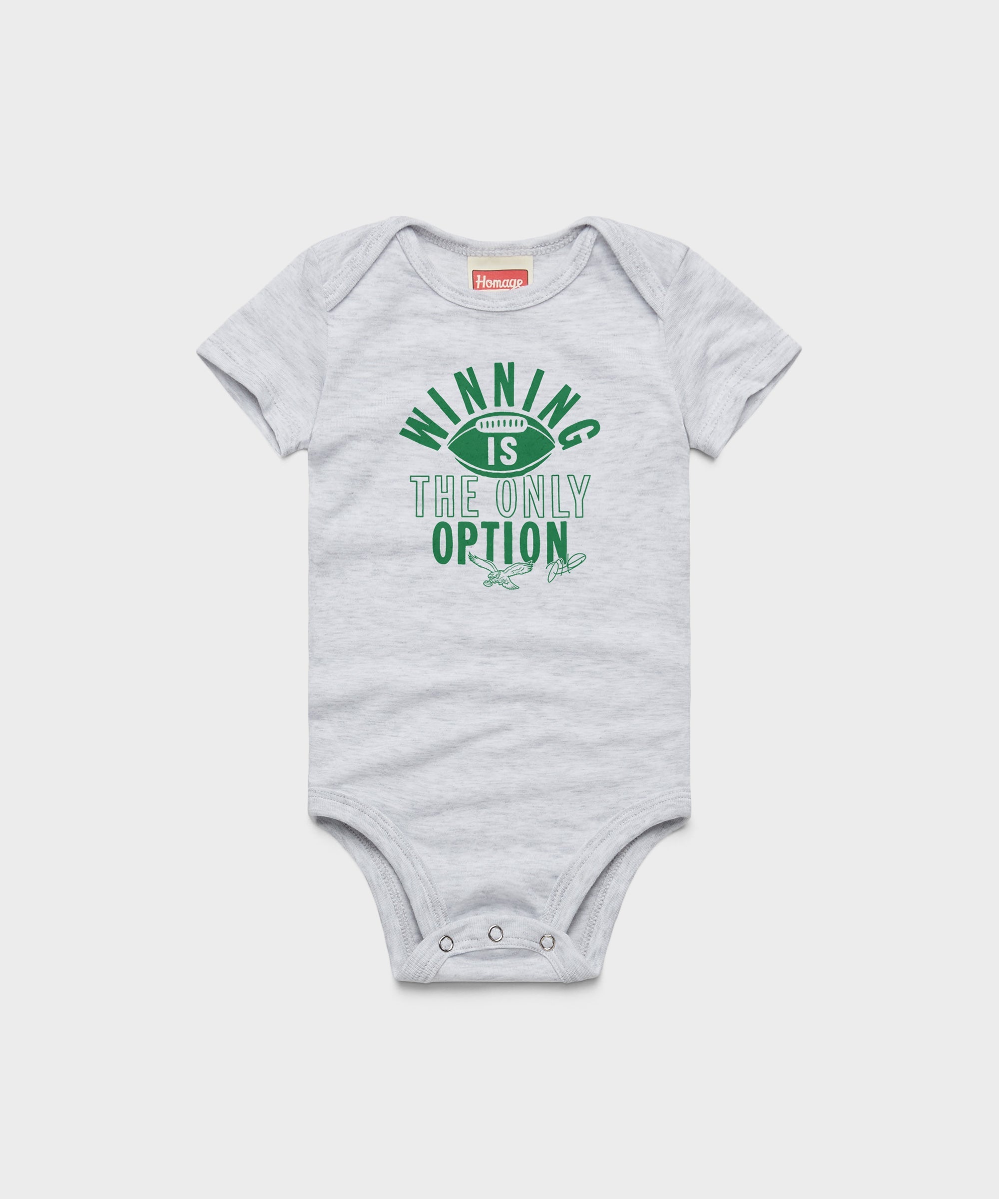 Philadelphia Eagles Jalen Hurts Winning Is The Only Option Baby One Piece