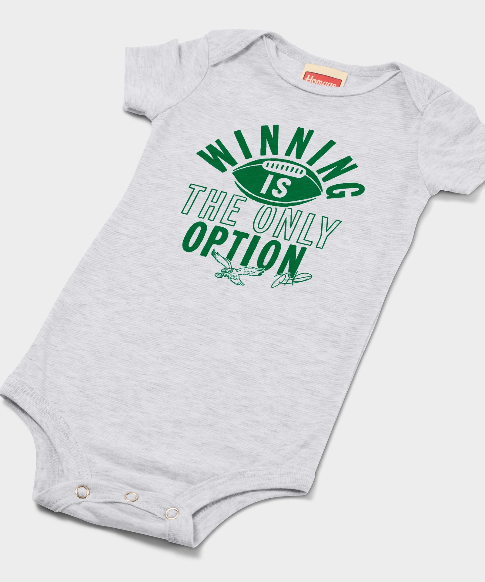 Philadelphia Eagles Jalen Hurts Winning Is The Only Option Baby One Piece