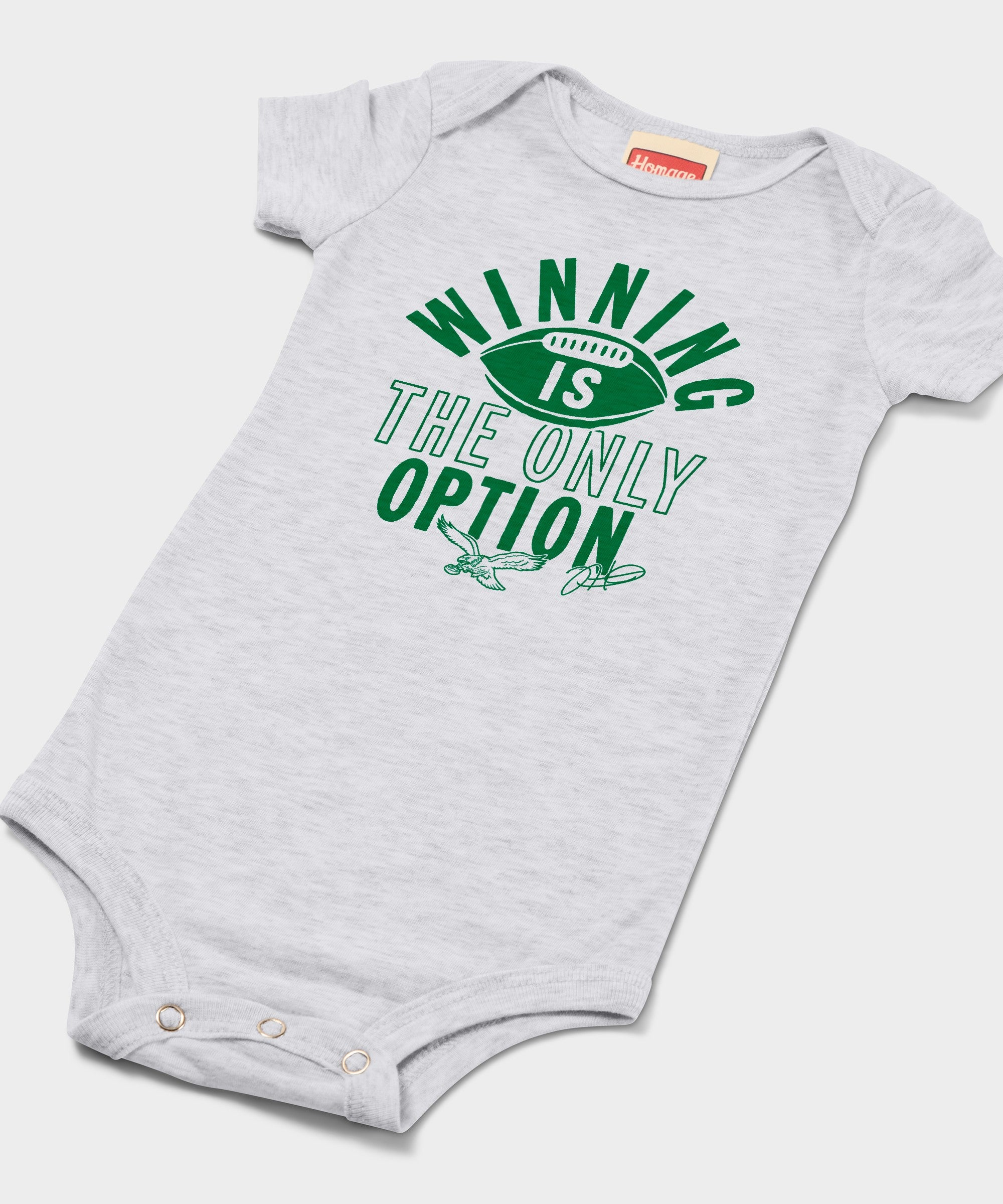 Philadelphia Eagles Jalen Hurts Winning Is The Only Option Baby One Piece