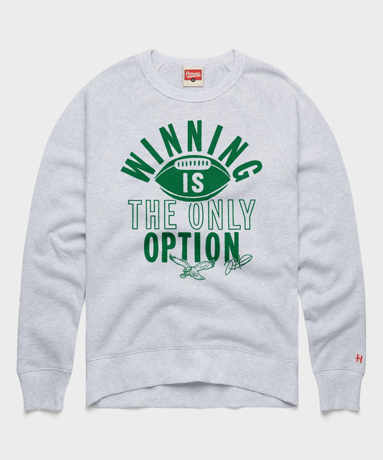 Philadelphia Eagles Jalen Hurts Winning Is The Only Option Crewneck
