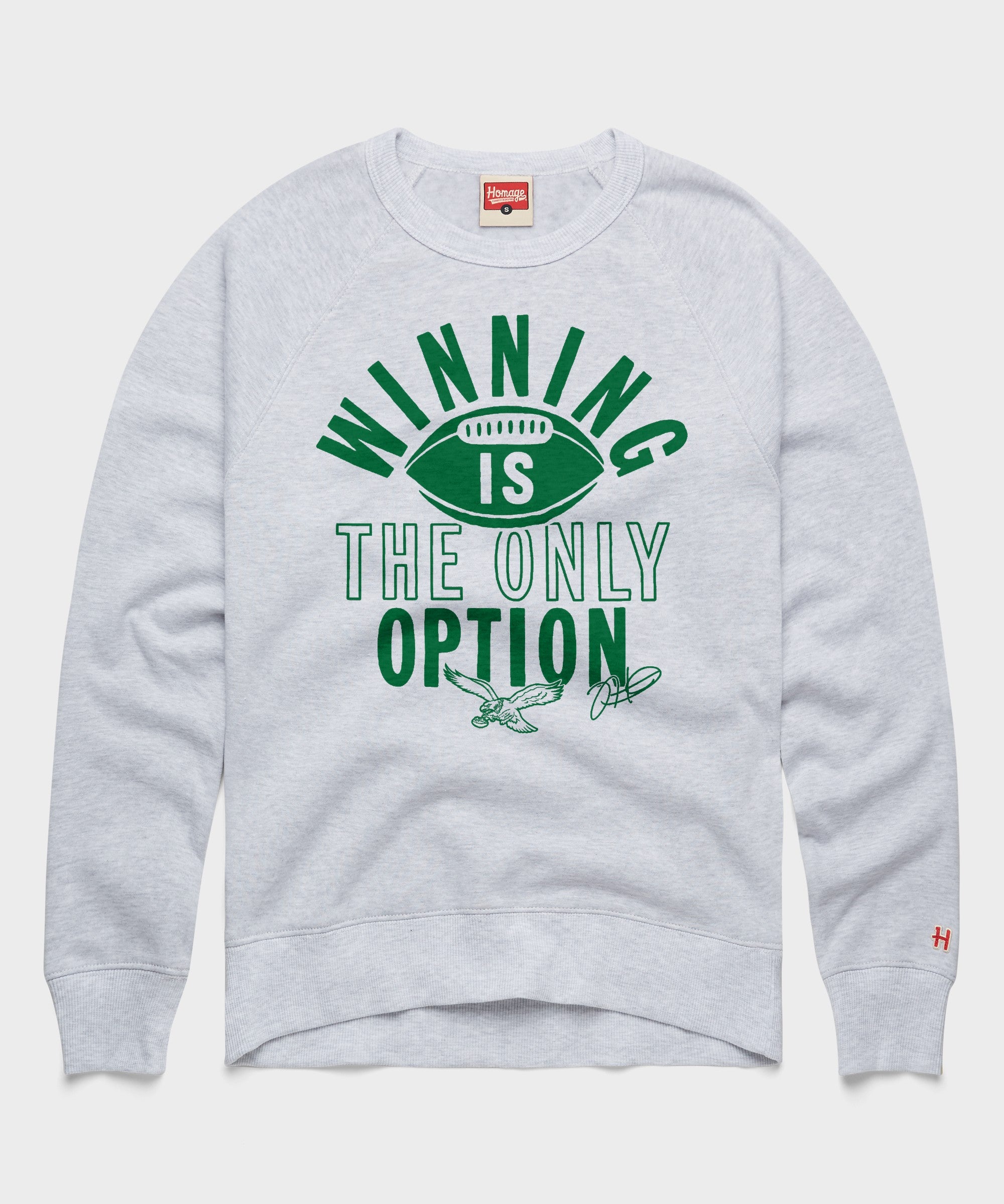Philadelphia Eagles Jalen Hurts Winning Is The Only Option Crewneck