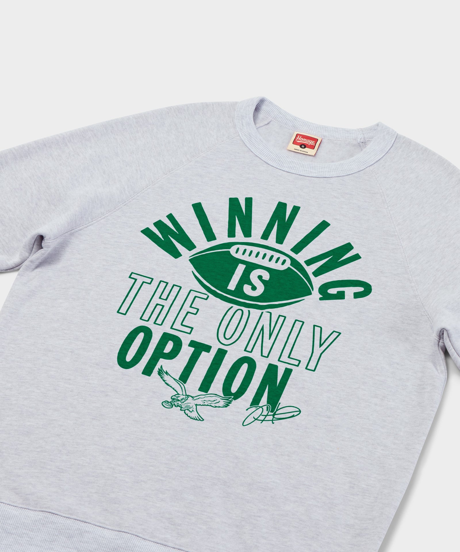 Philadelphia Eagles Jalen Hurts Winning Is The Only Option Crewneck