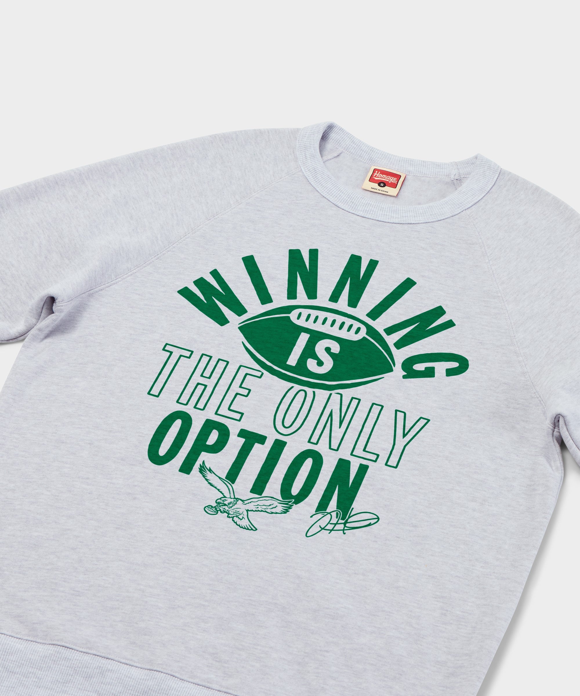 Philadelphia Eagles Jalen Hurts Winning Is The Only Option Crewneck