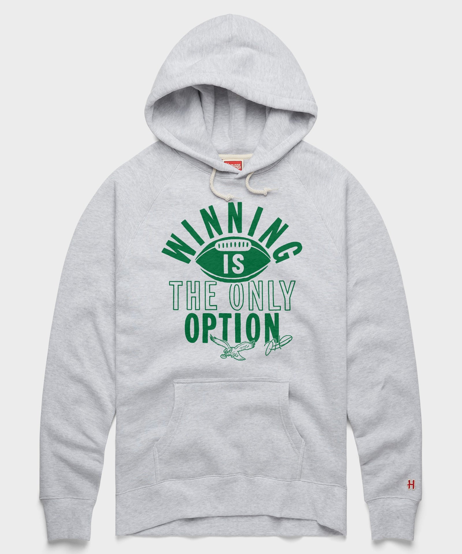 Philadelphia Eagles Jalen Hurts Winning Is The Only Option Hoodie