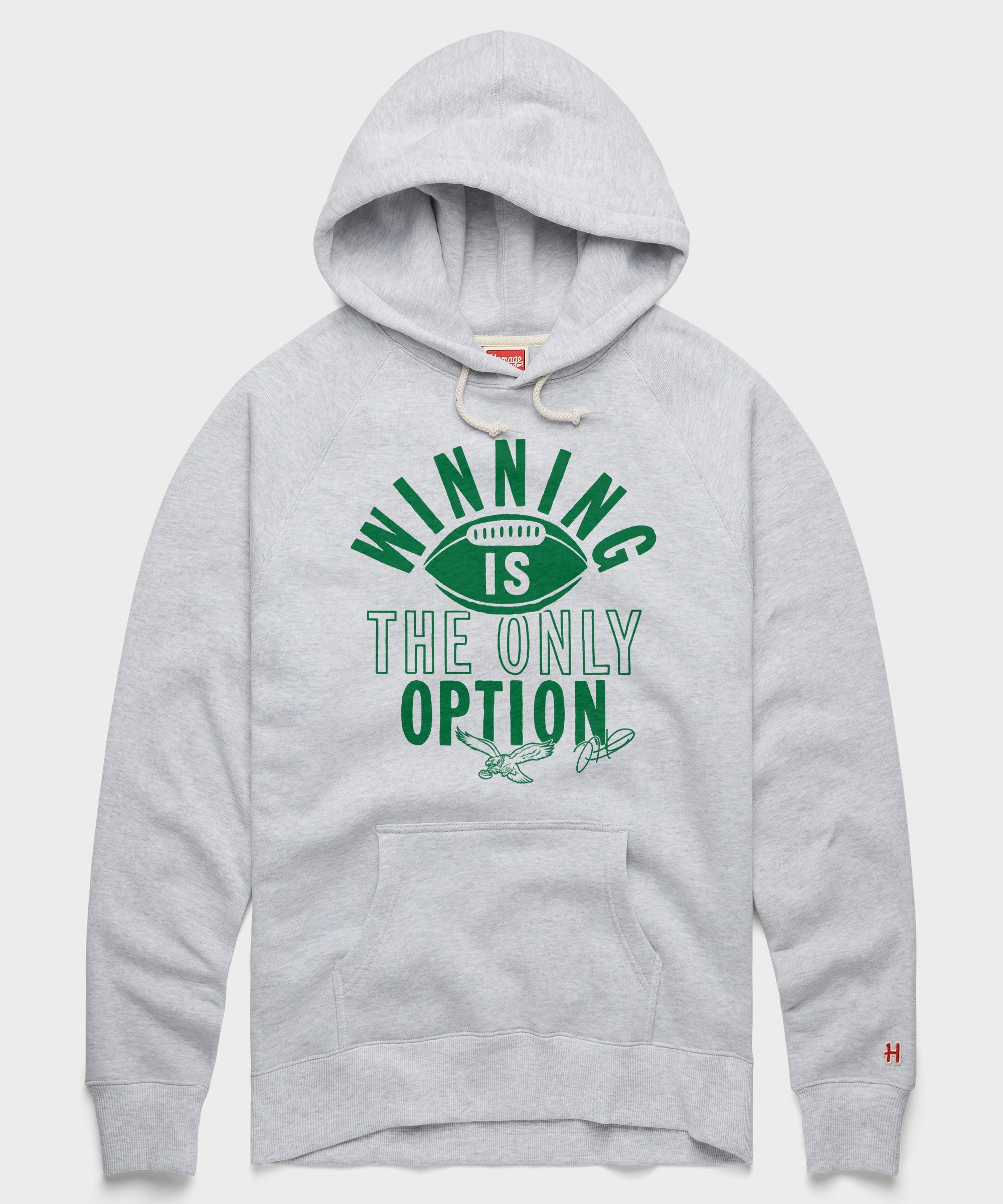 Philadelphia Eagles Jalen Hurts Winning Is The Only Option Hoodie