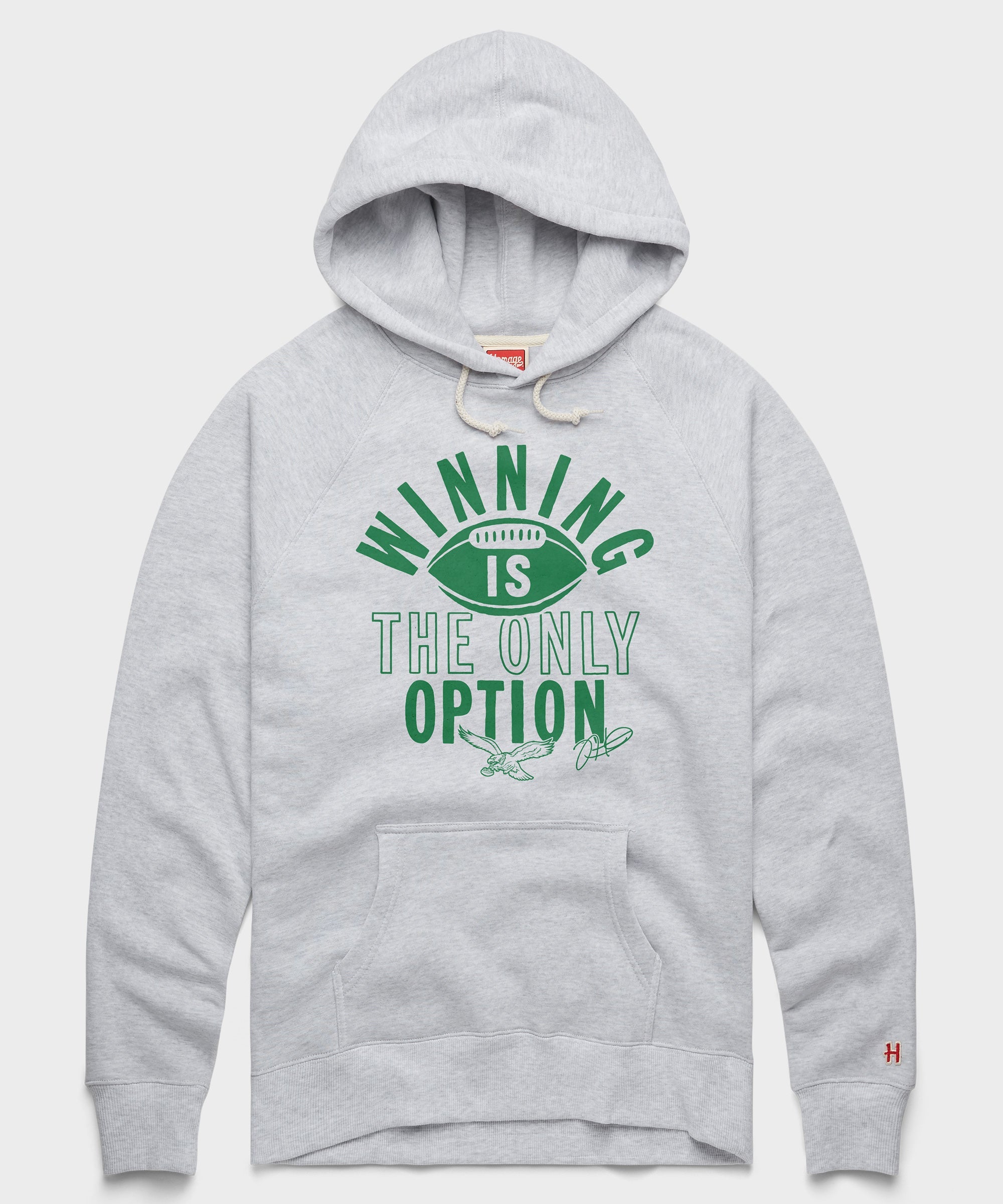 Philadelphia Eagles Jalen Hurts Winning Is The Only Option Hoodie