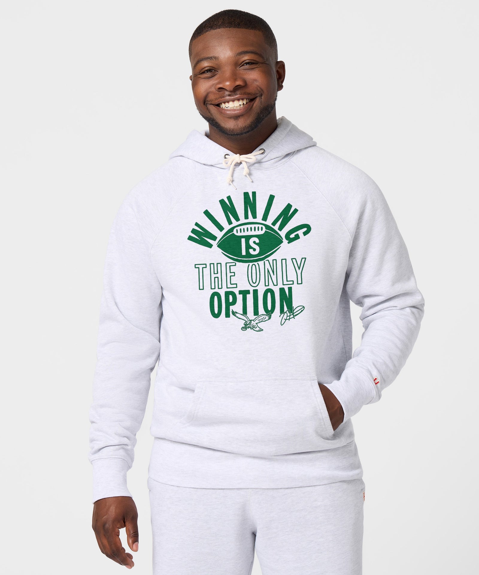 Philadelphia Eagles Jalen Hurts Winning Is The Only Option Hoodie