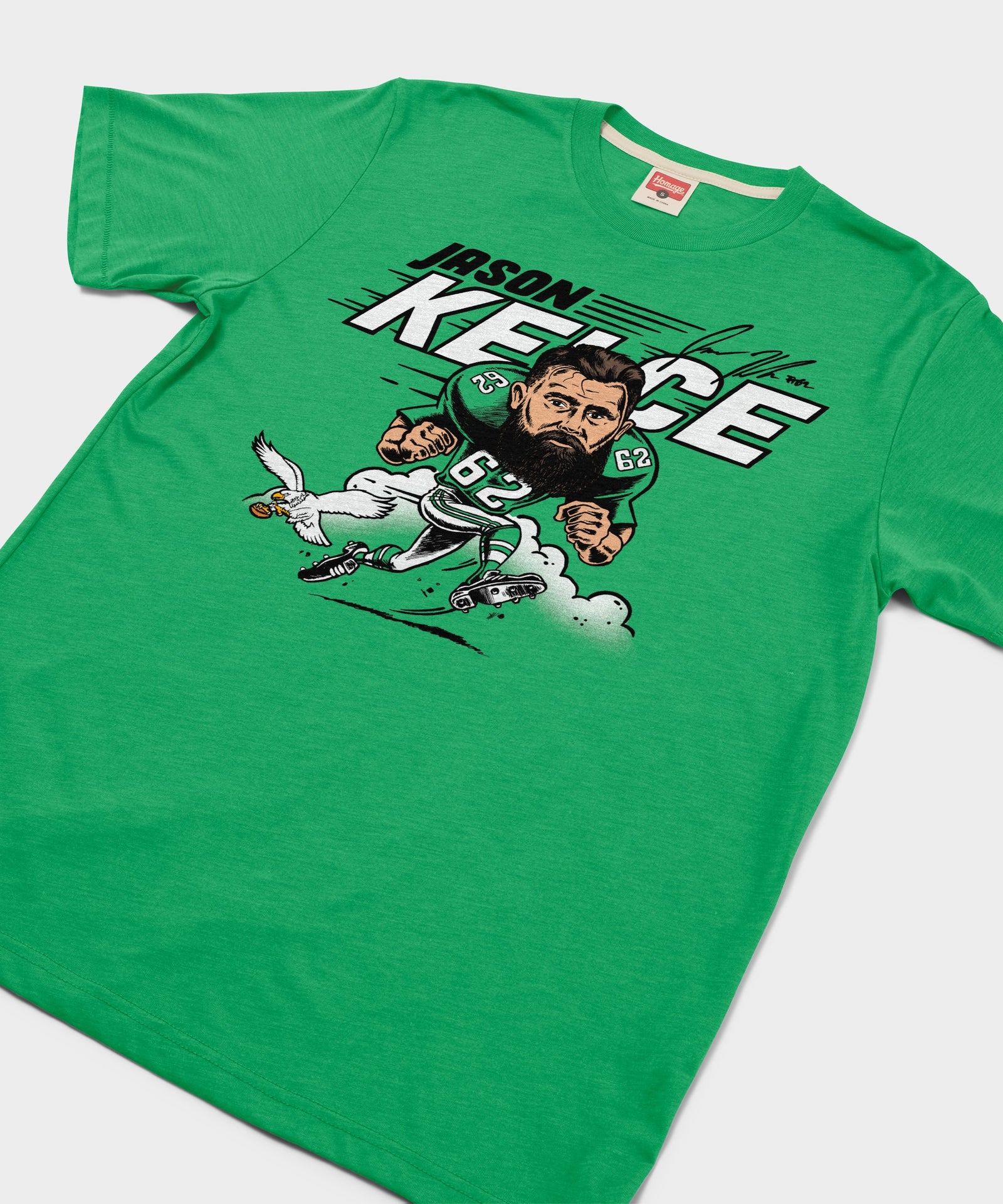 Philadelphia Eagles Jason Kelce Signature