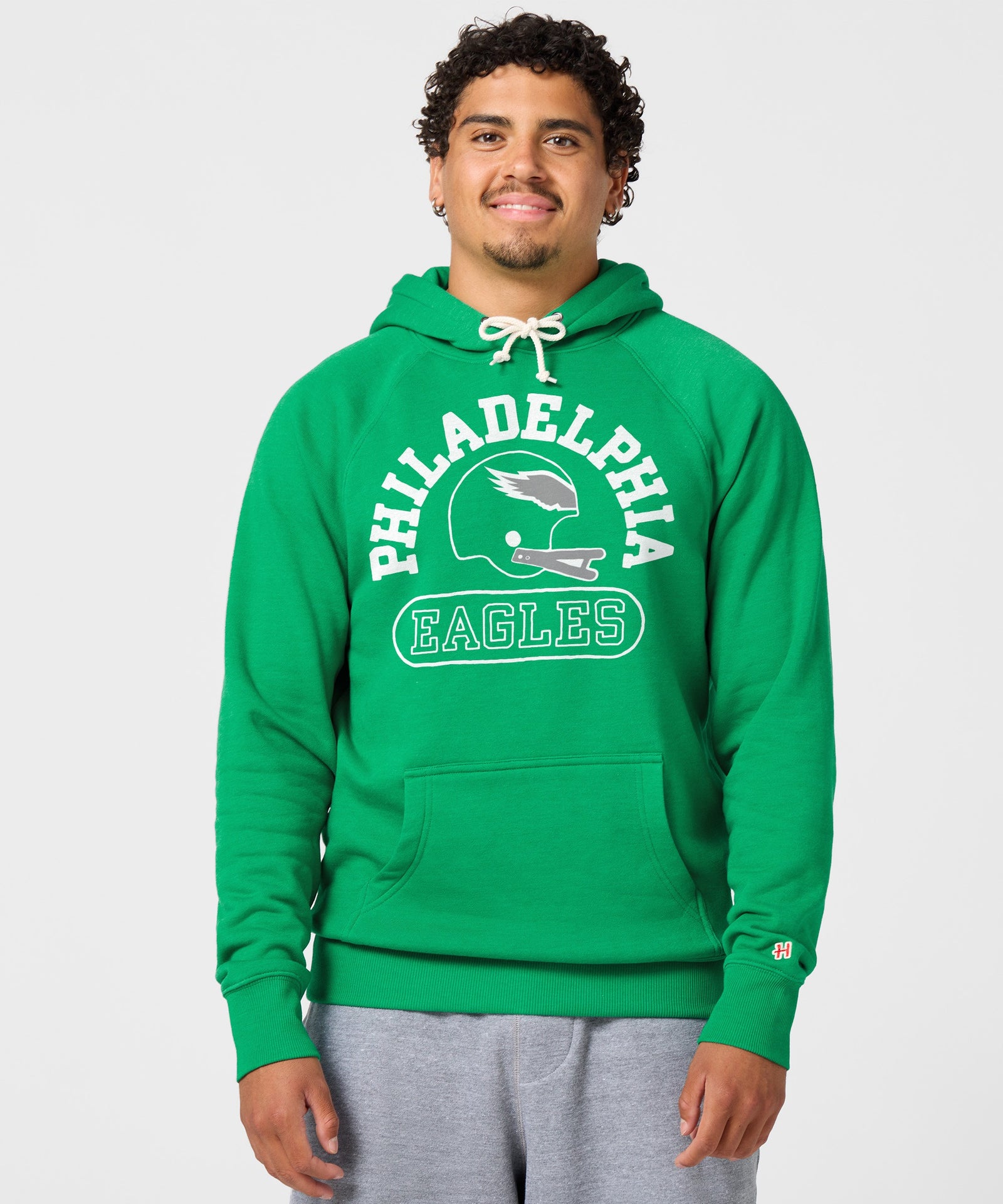 Philadelphia Eagles Throwback Helmet Hoodie