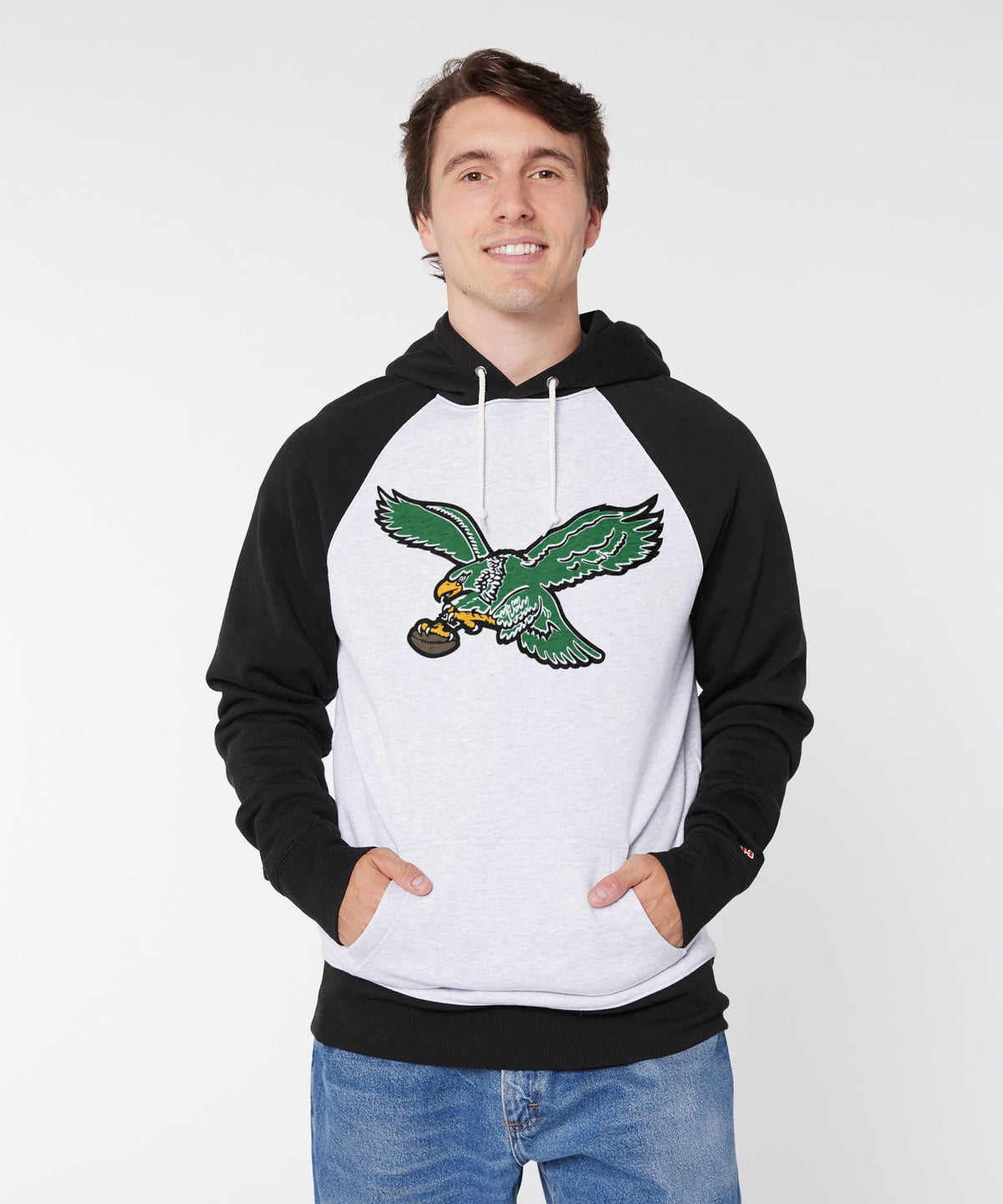 Philadelphia Eagles '87 Colorblock Hoodie