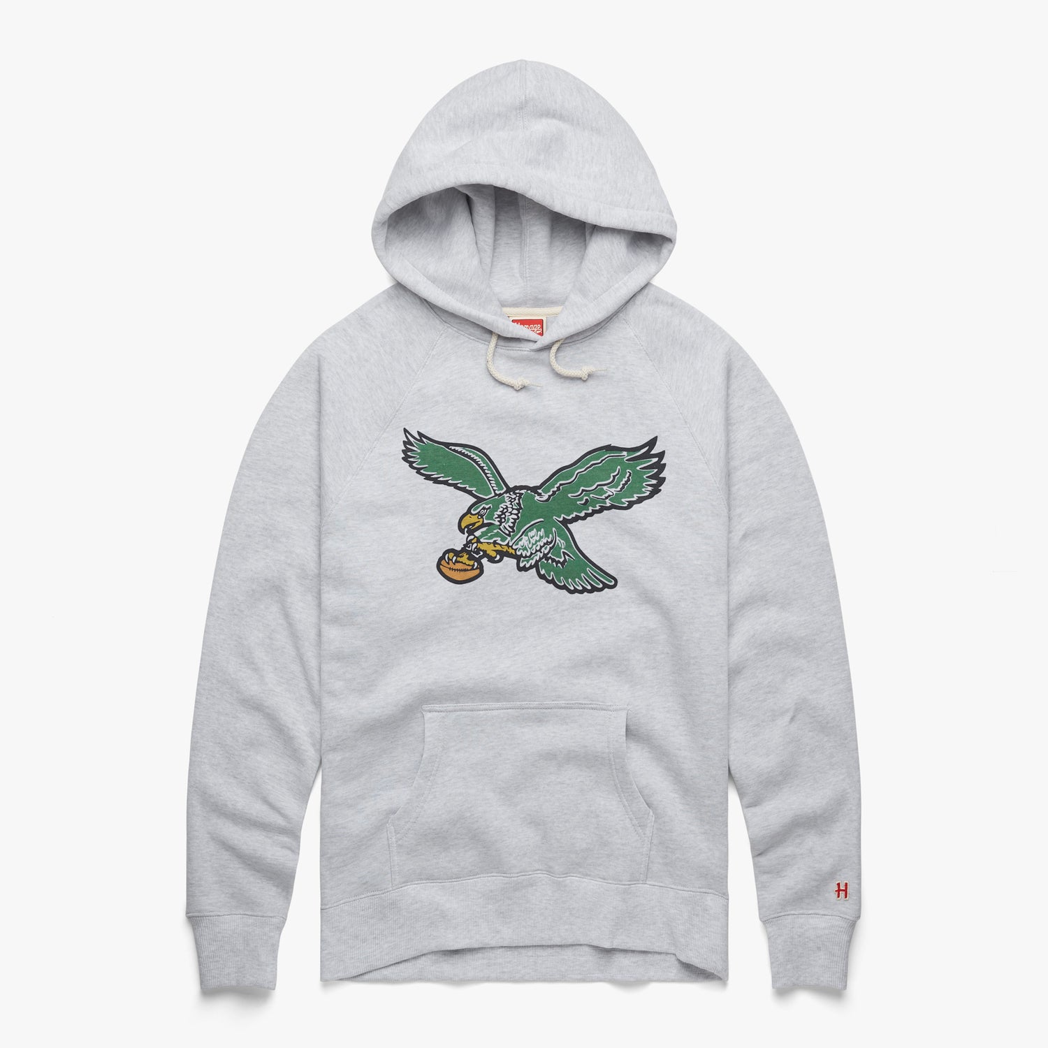 Philadelphia Eagles '87 Hoodie | Kelly Green Eagles Apparel from Homage. | Officially Licensed NFL Apparel from Homage Pro Shop.