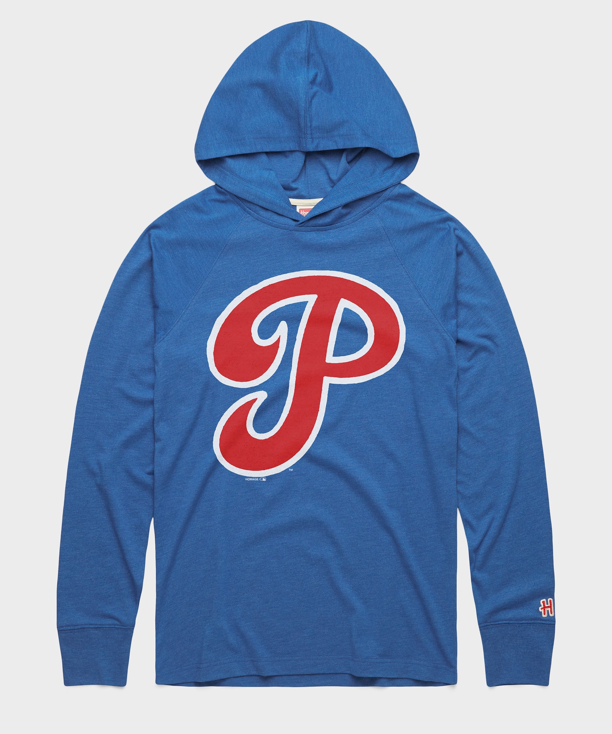 Philadelphia Phillies Cap Logo '34 Lightweight Hoodie Royal Blue