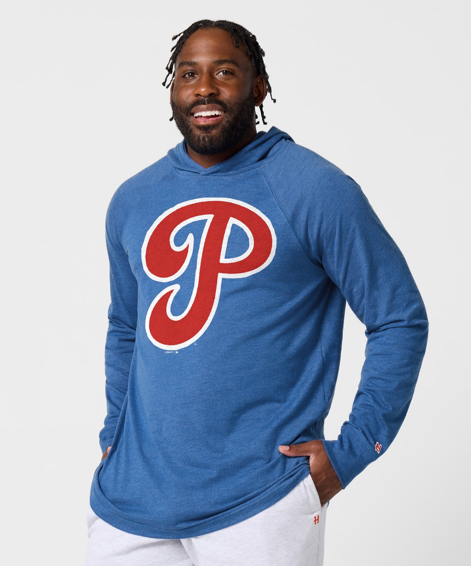 Philadelphia Phillies Cap Logo '34 Lightweight Hoodie