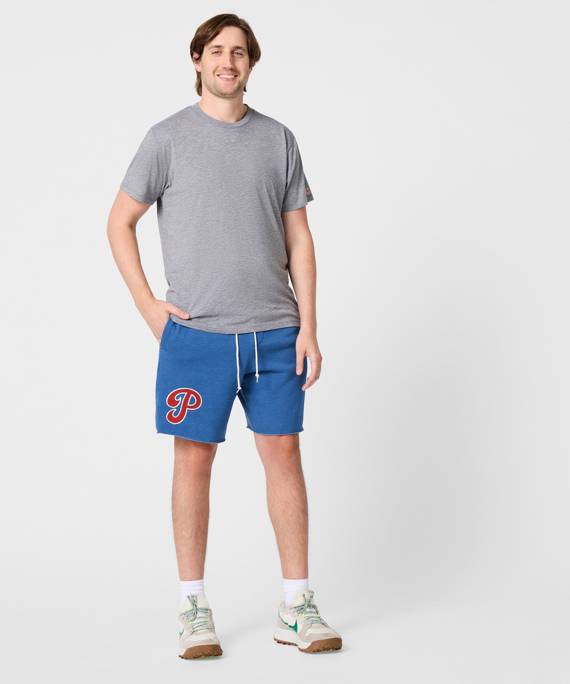 Philadelphia Phillies Cap Logo '34 Sweat Shorts